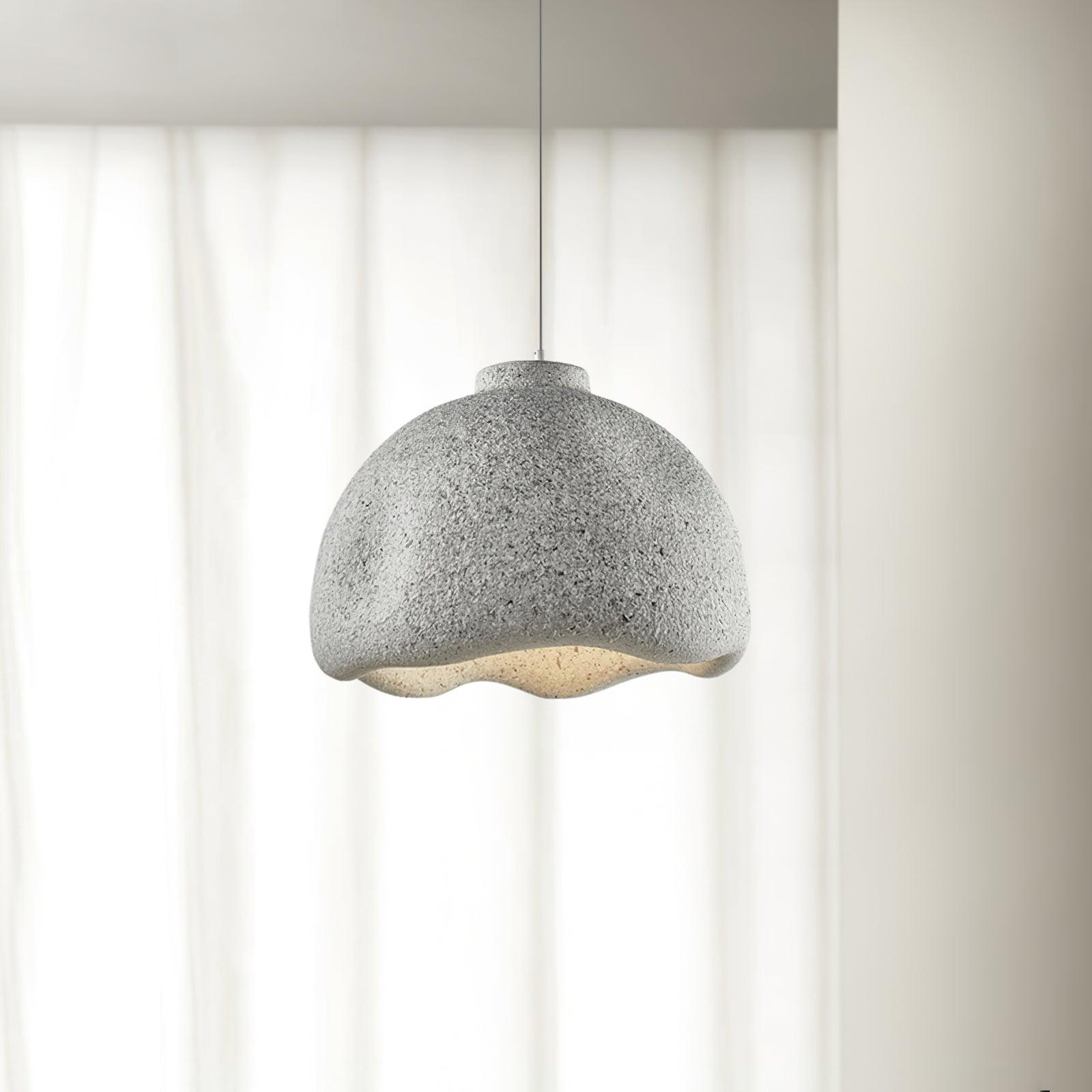 Icarila Modern Minimalist Speckled Metal Plastic Pendant Lamp - Blowlighting
