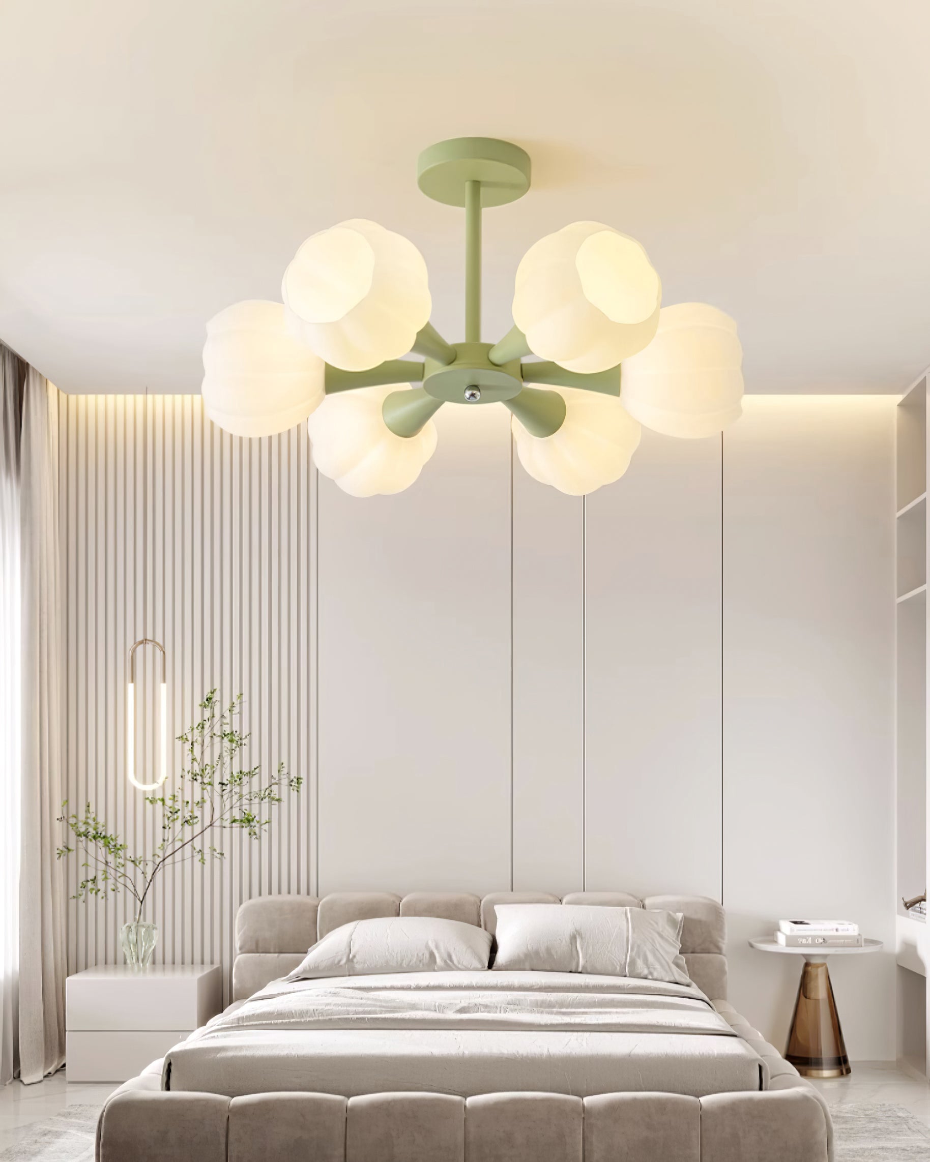 Bethel Rustic Pumpkin Chandelier - Letslighting