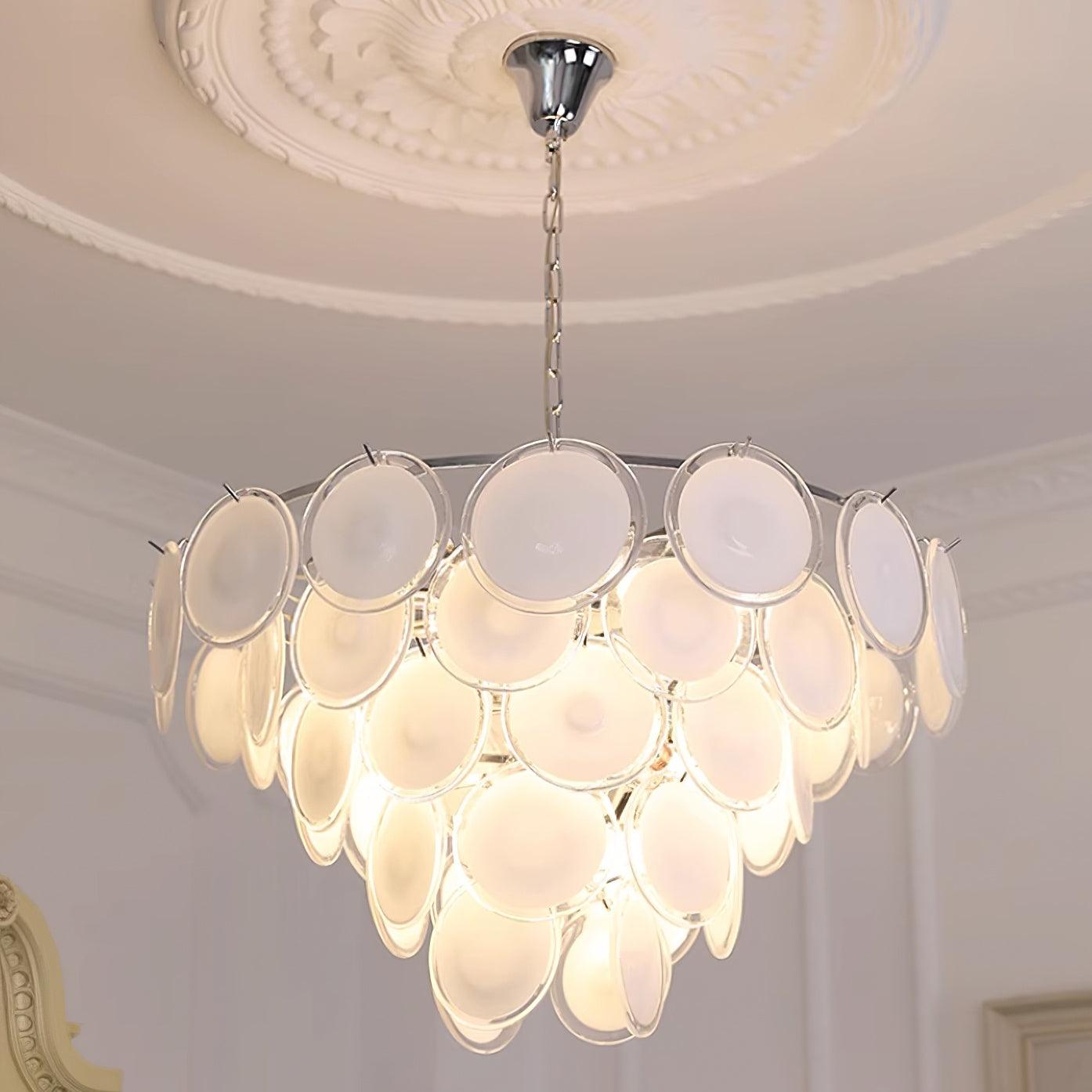 Noelia Glass Chandelier - Letslighting