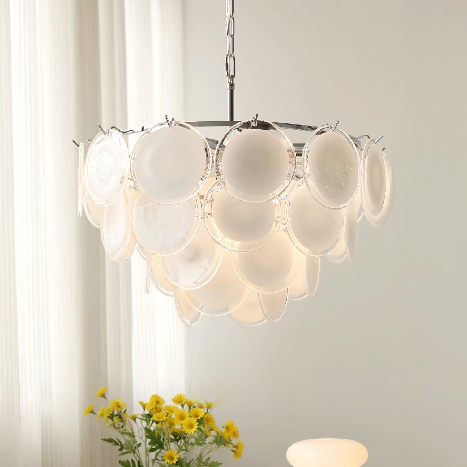 Noelia Glass Chandelier - Letslighting