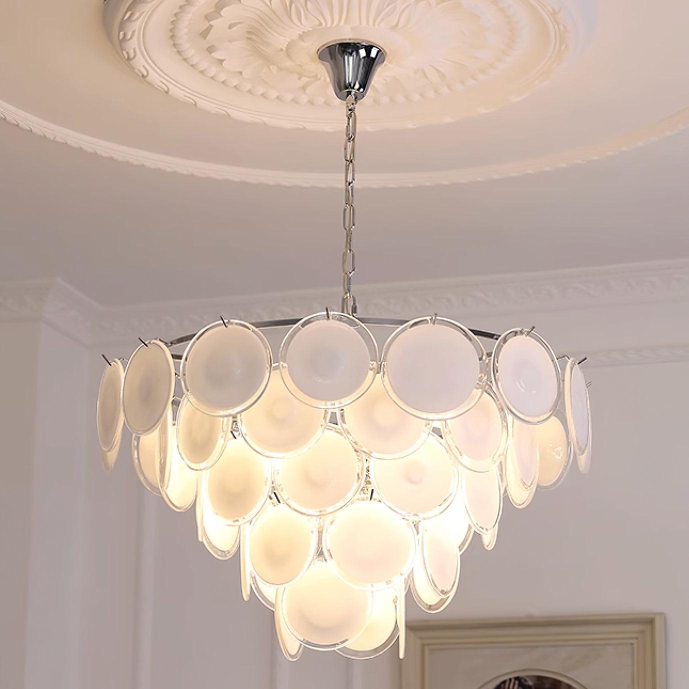 Noelia Glass Chandelier - Letslighting