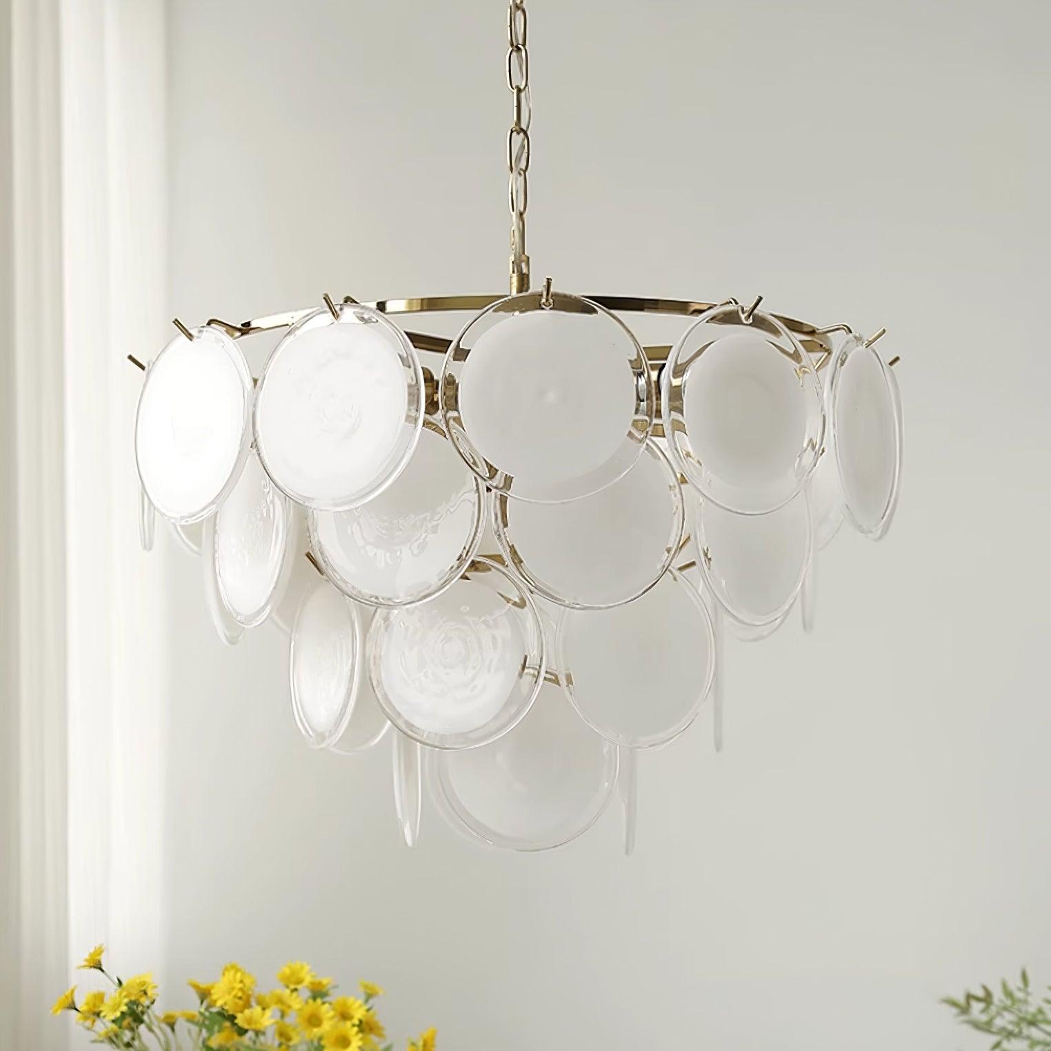 Noelia Glass Chandelier - Letslighting
