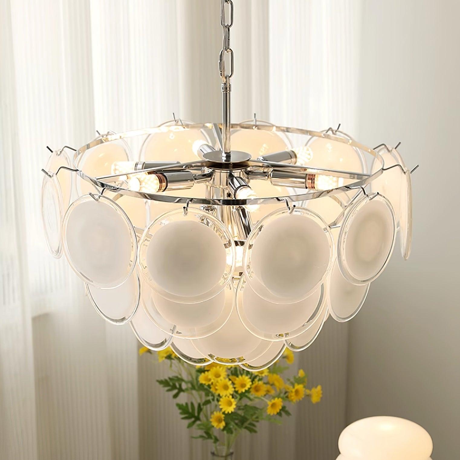Noelia Glass Chandelier - Letslighting