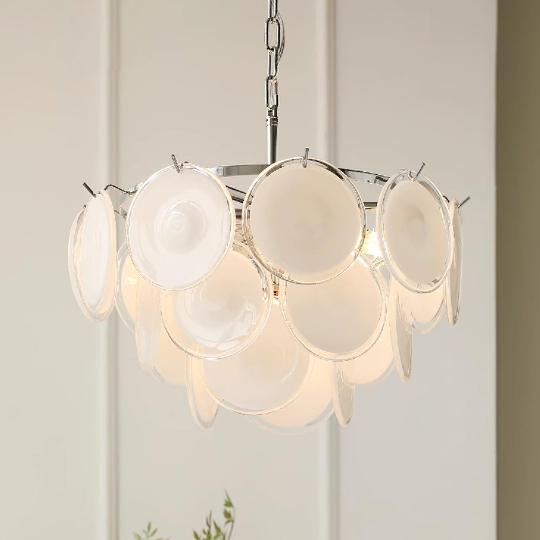 Noelia Glass Chandelier - Letslighting