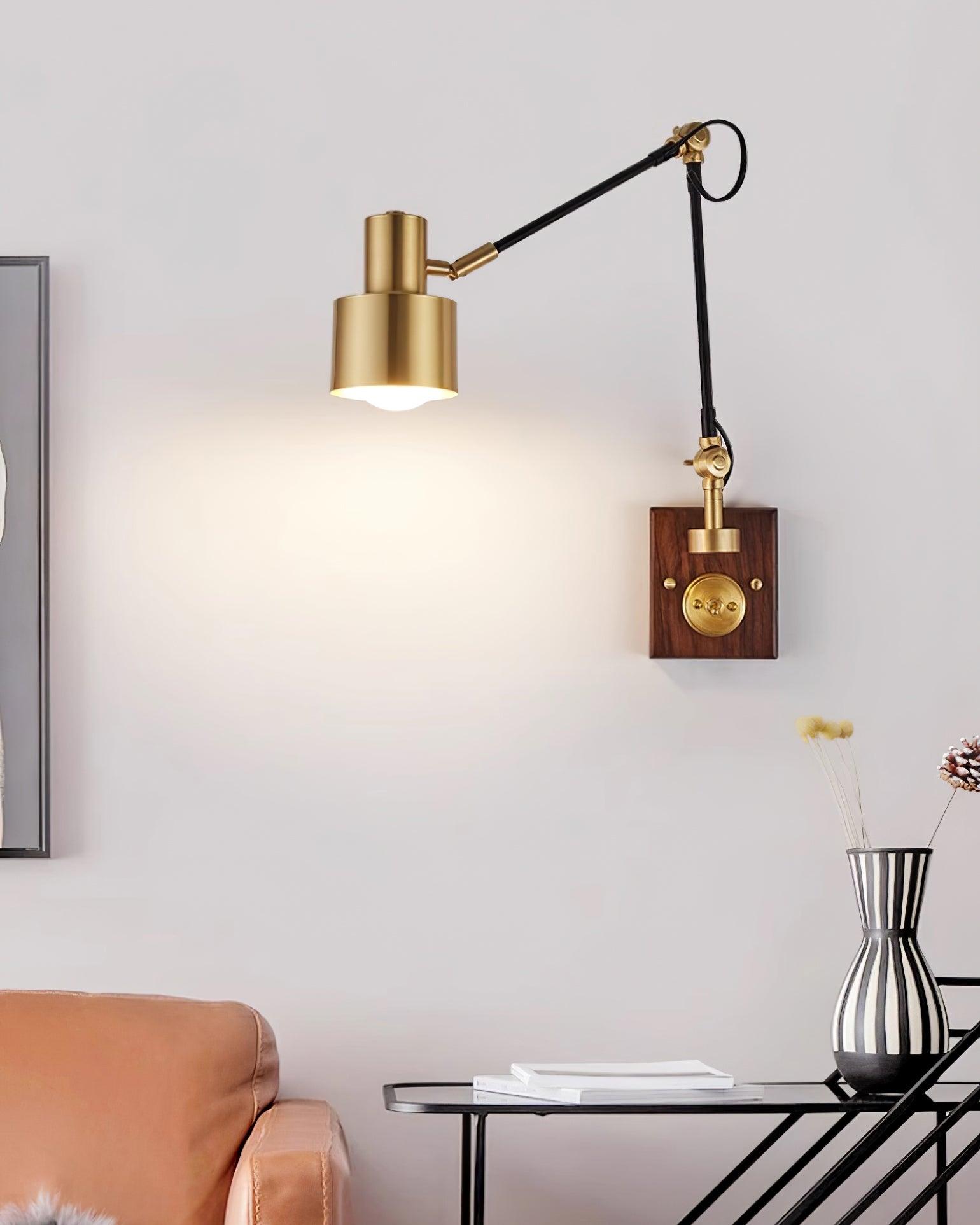 Blair Wall Lamp Swing Arm Dome - Letslighting