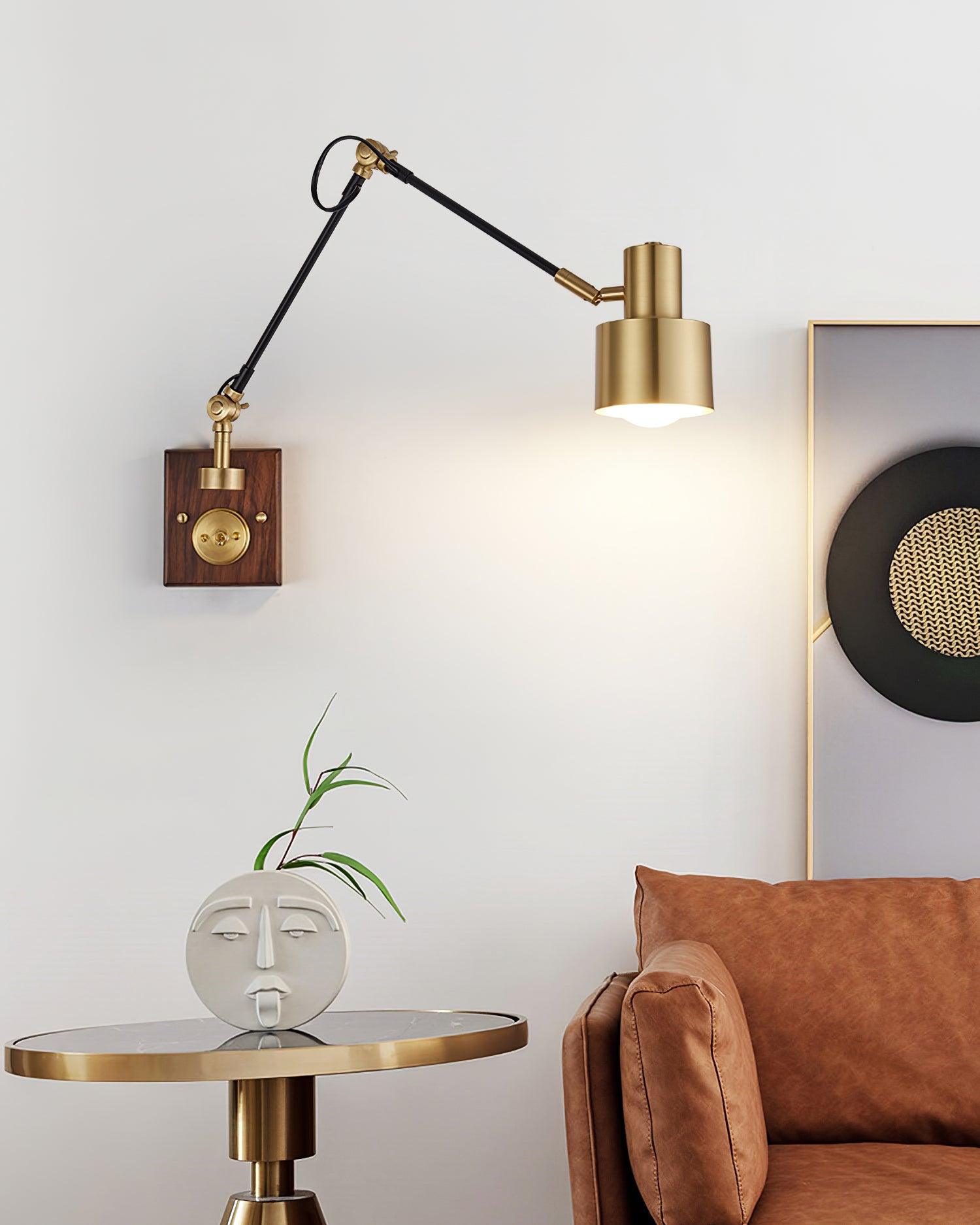Blair Wall Lamp Swing Arm Dome - Letslighting