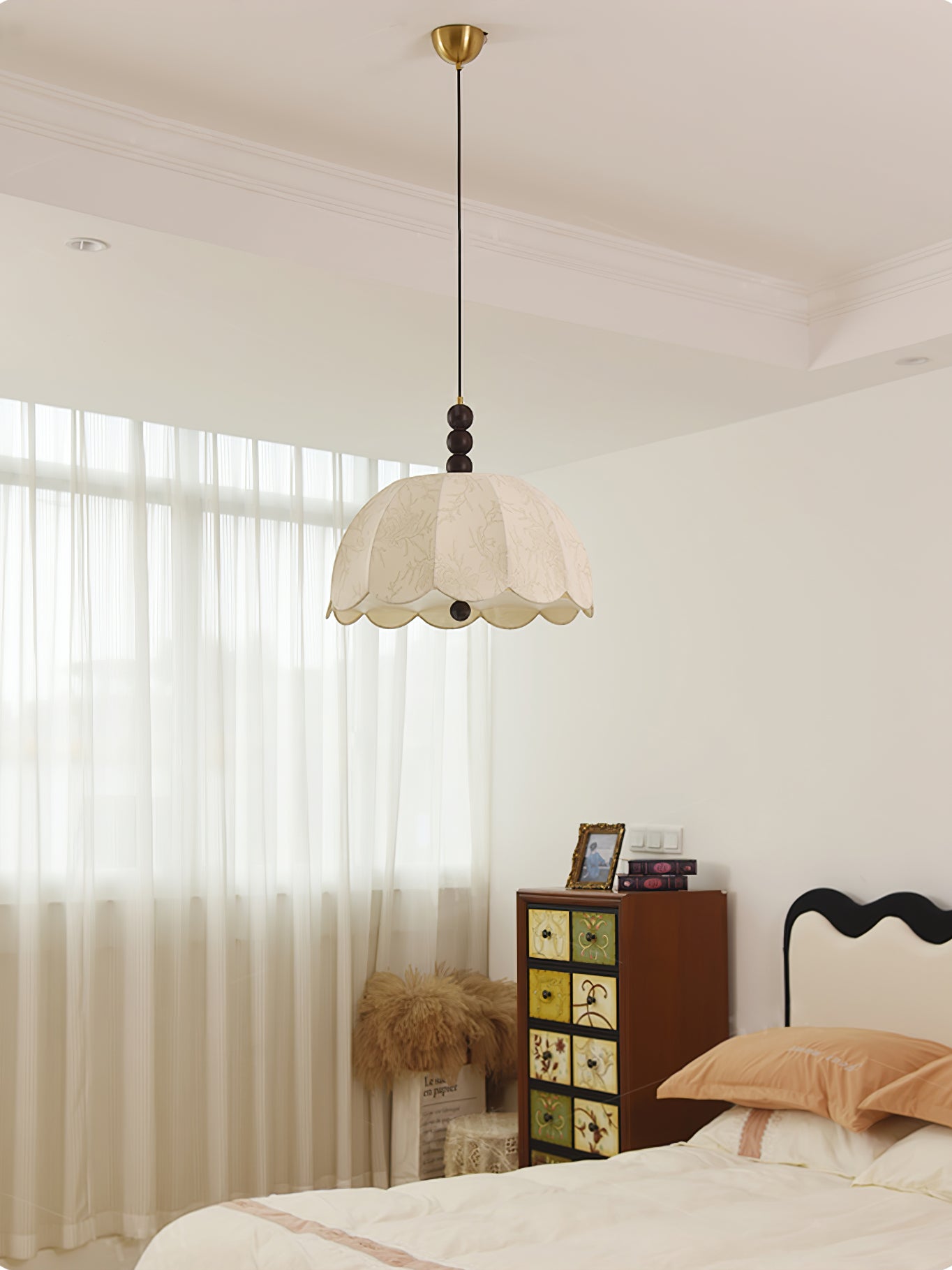 Blossom Fabric Pendant Light - Blowlighting