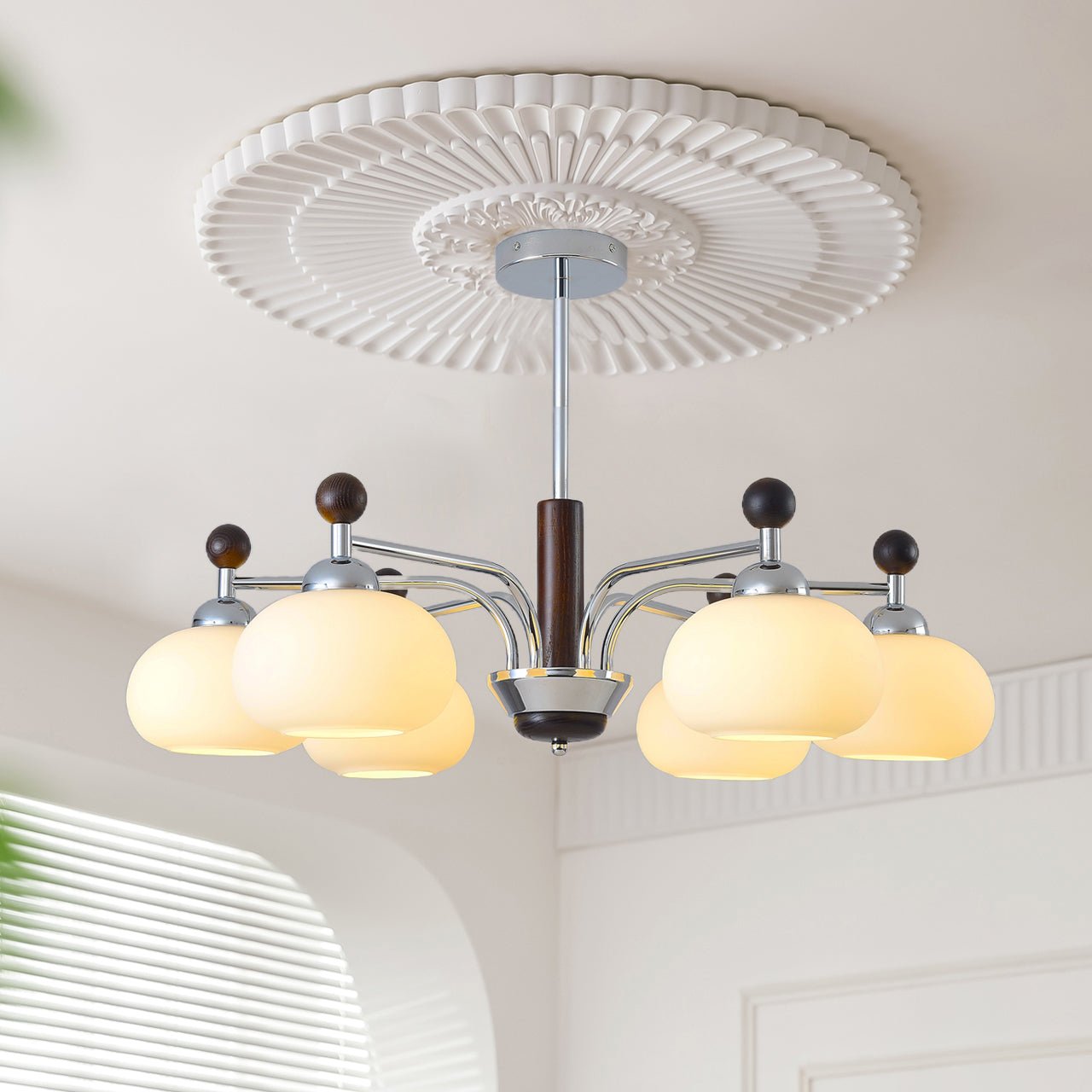 Aurora Chandelier Multi Arm Modern - Blowlighting