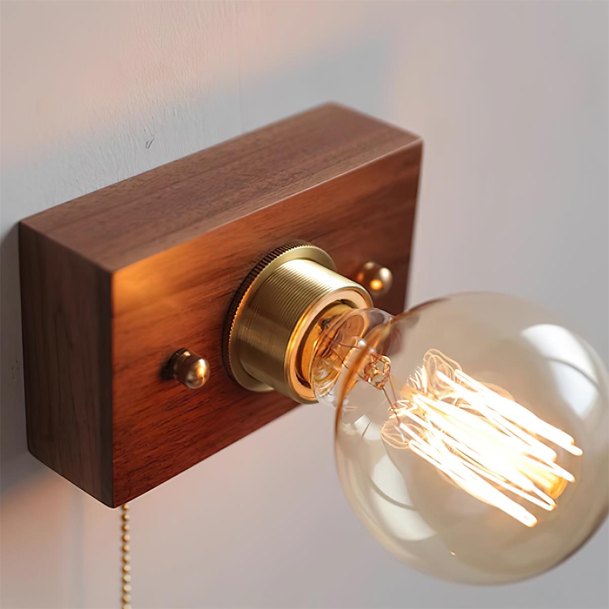 Bois Wall Lamp Edison Style - Letslighting