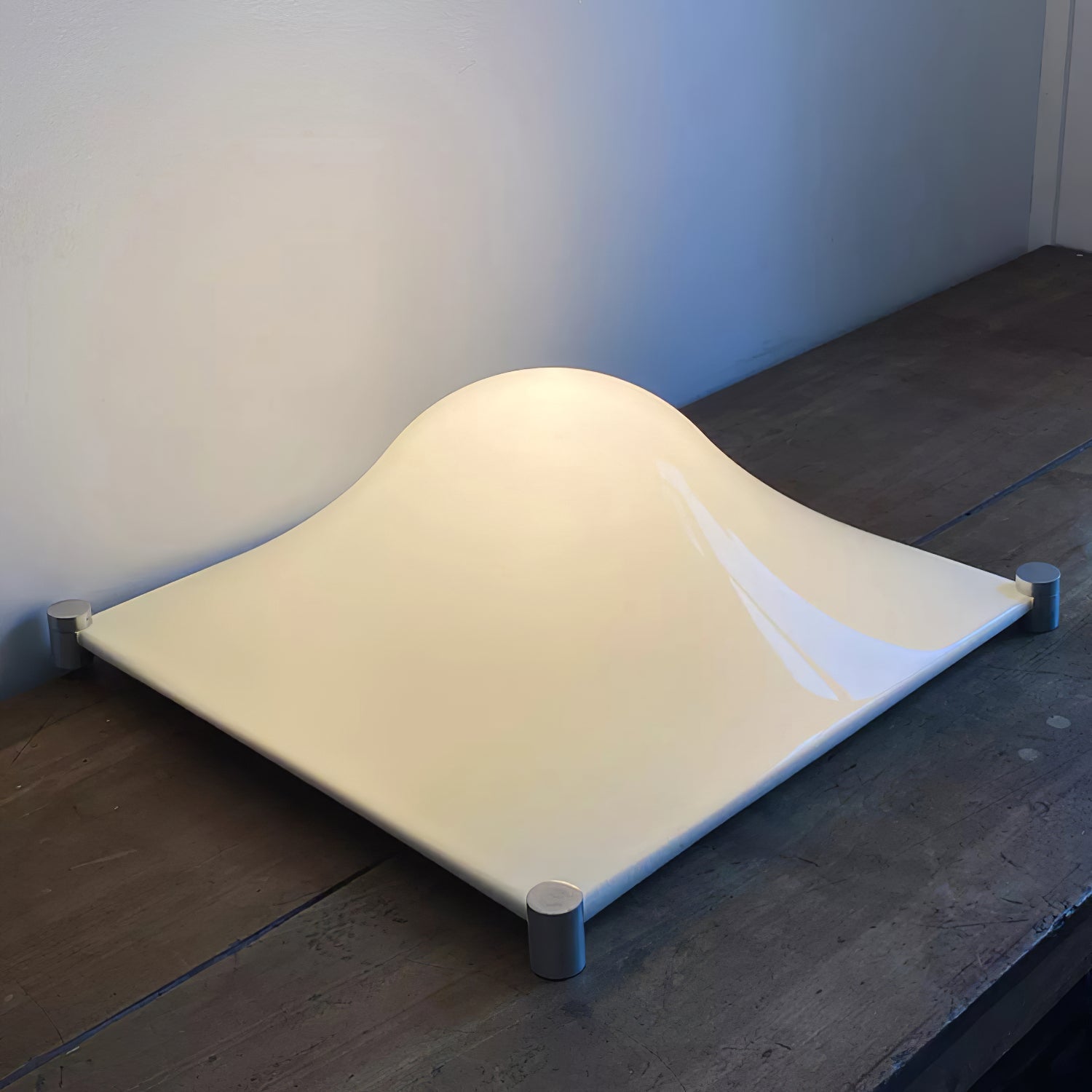 Bolla Ceiling Lamp Curved Triangle Shade Minimalist - Letslighting