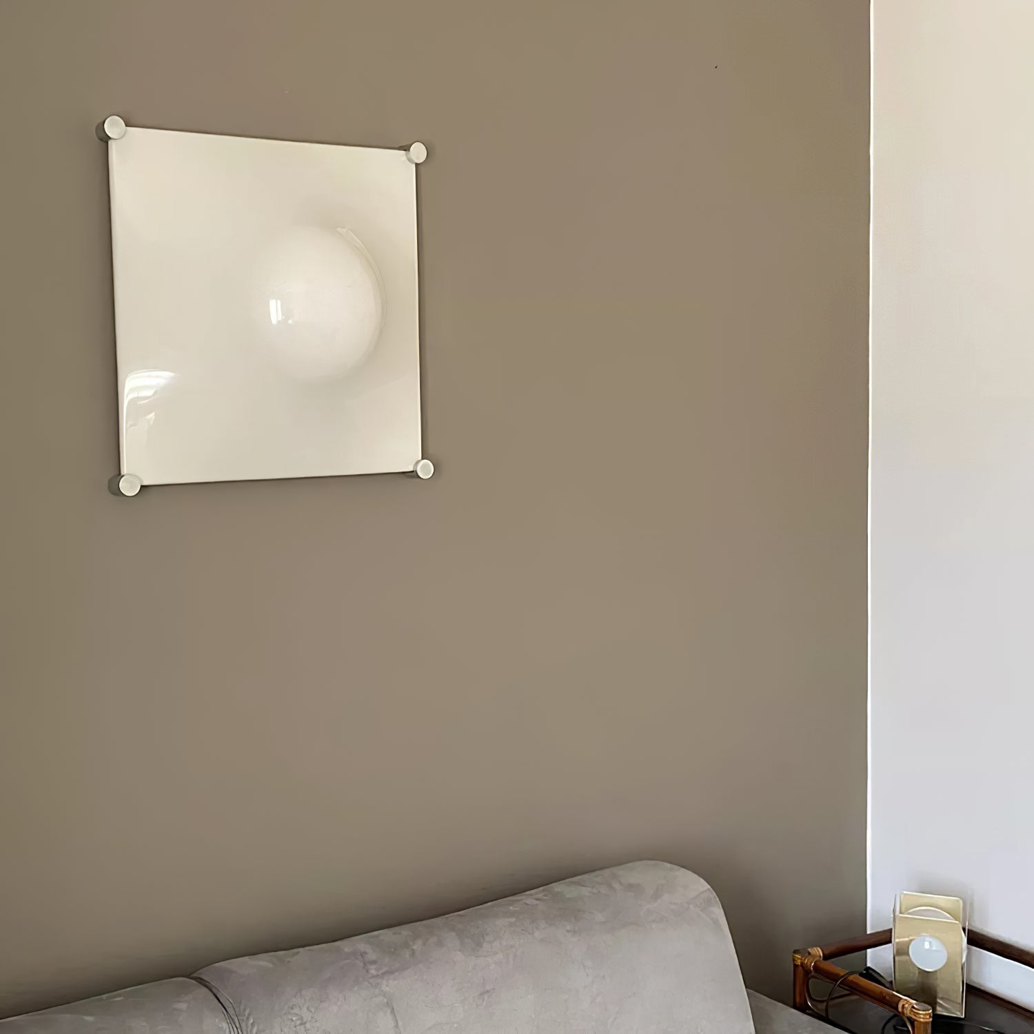 Bolla Ceiling Lamp Curved Triangle Shade Minimalist - Letslighting
