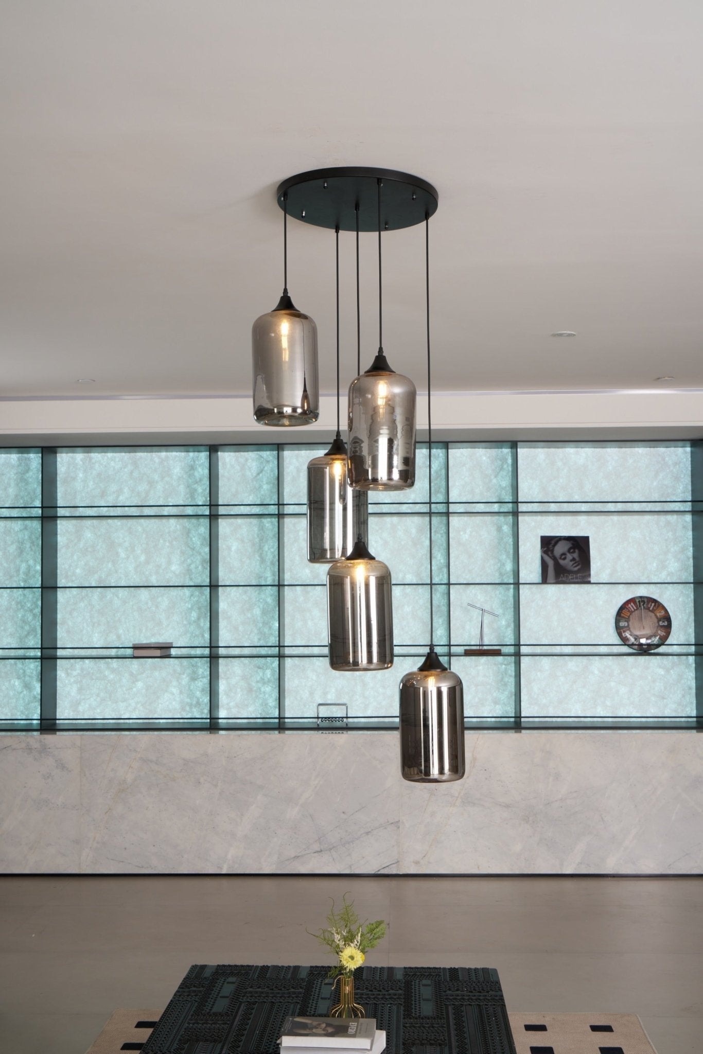 Bottle Glass Pendant Light - Blowlighting