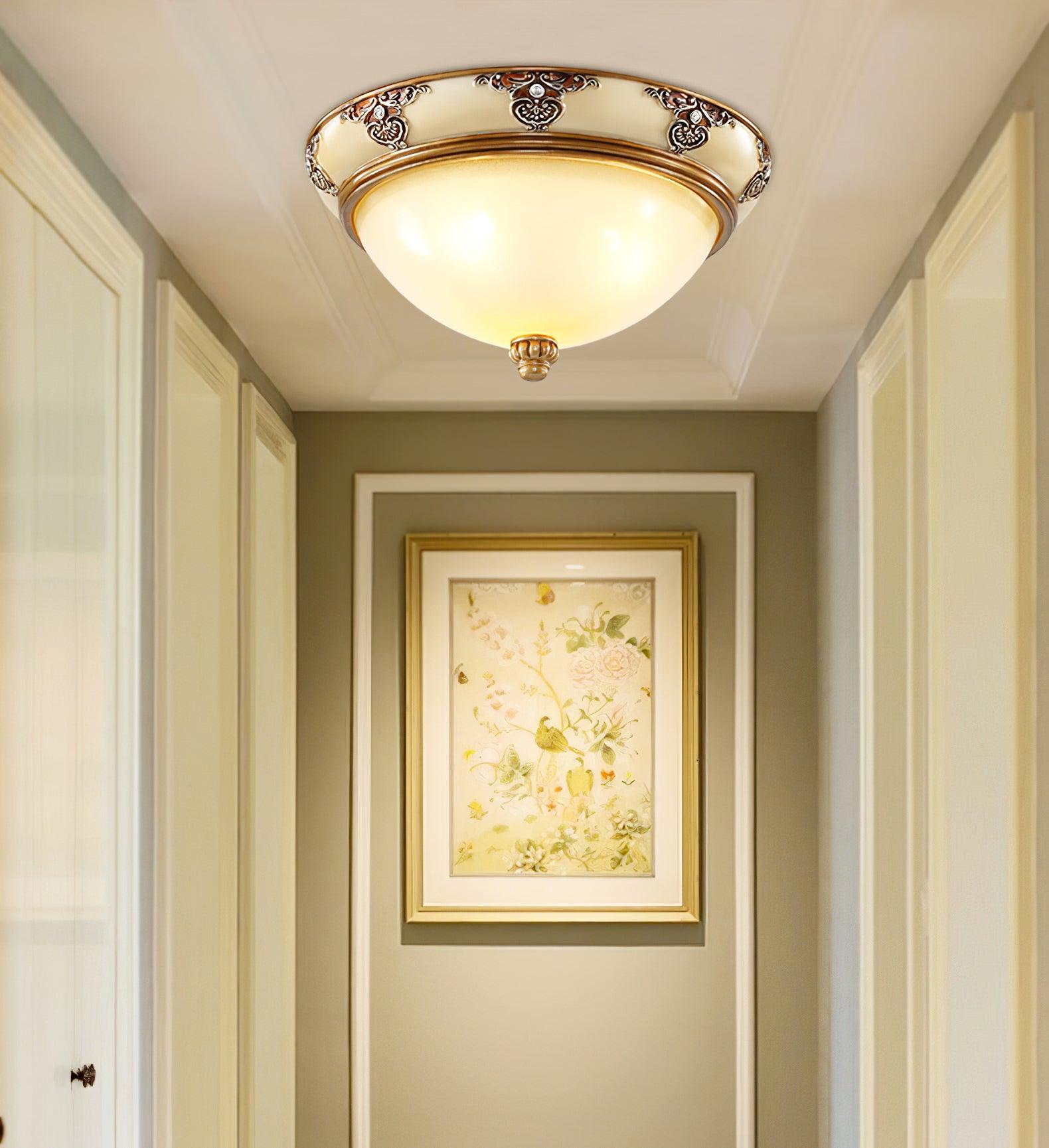 Brahm Flush Ceiling Light - Blowlighting