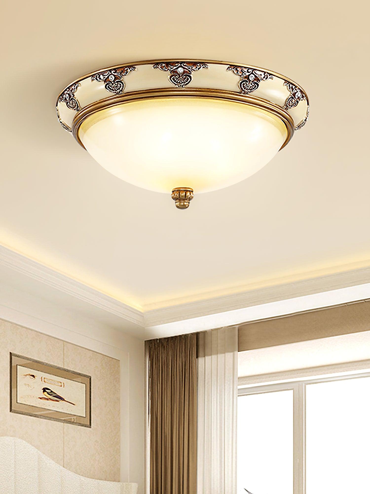 Brahm Flush Ceiling Light - Blowlighting