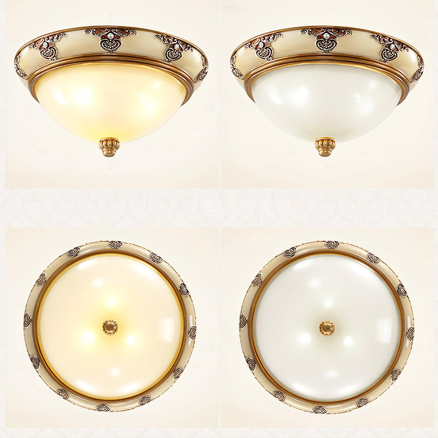 Brahm Flush Ceiling Light - Blowlighting