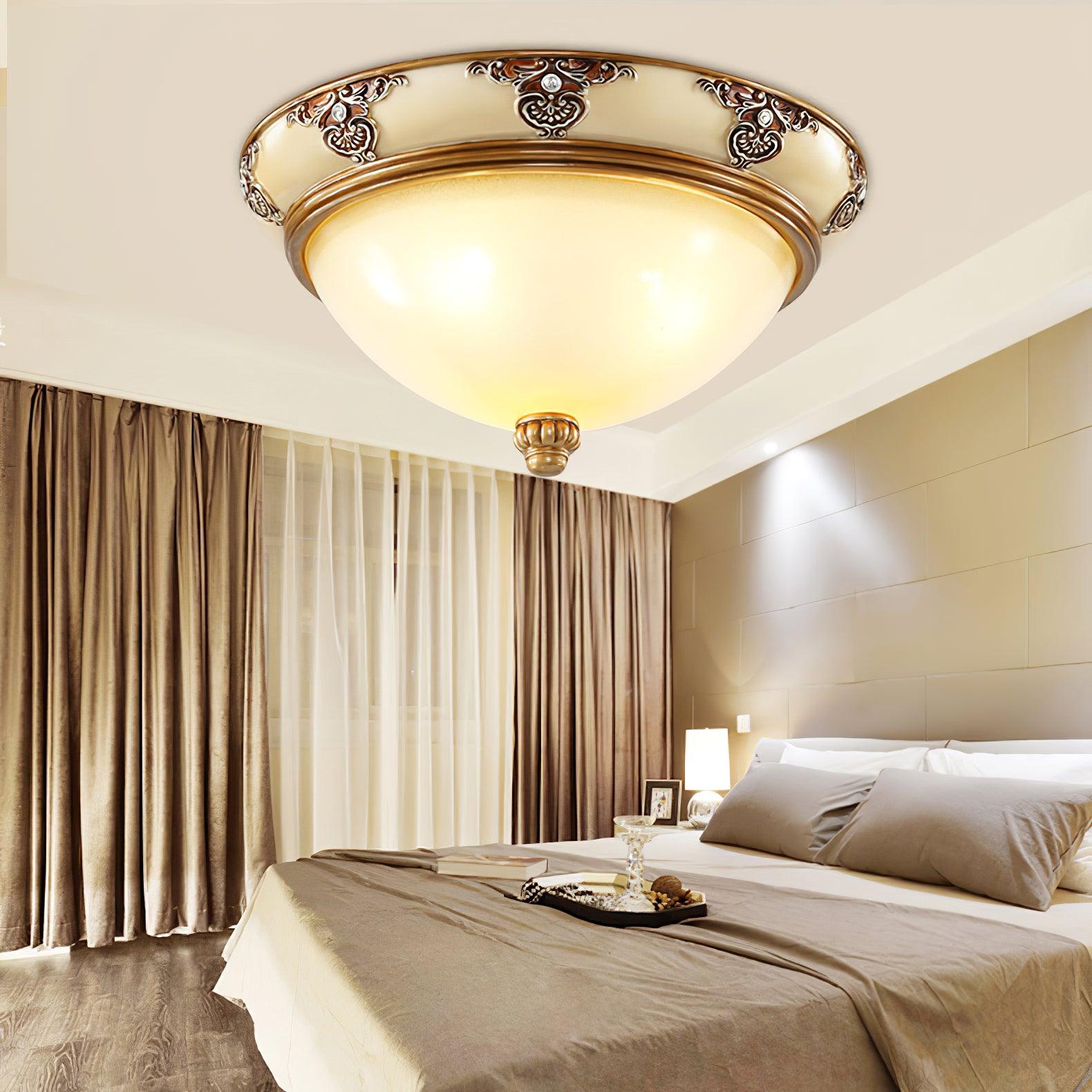 Brahm Flush Ceiling Light - Blowlighting