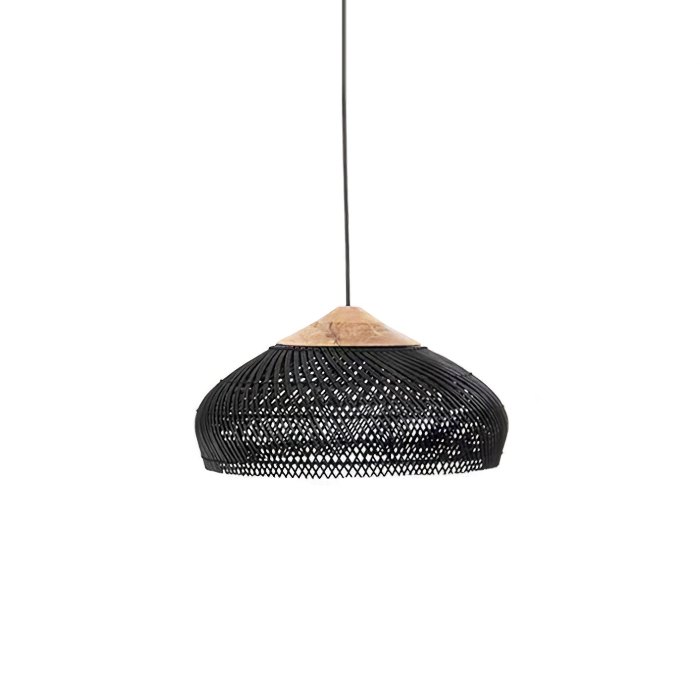 Braided Rattan Pendant Lamp - Blowlighting
