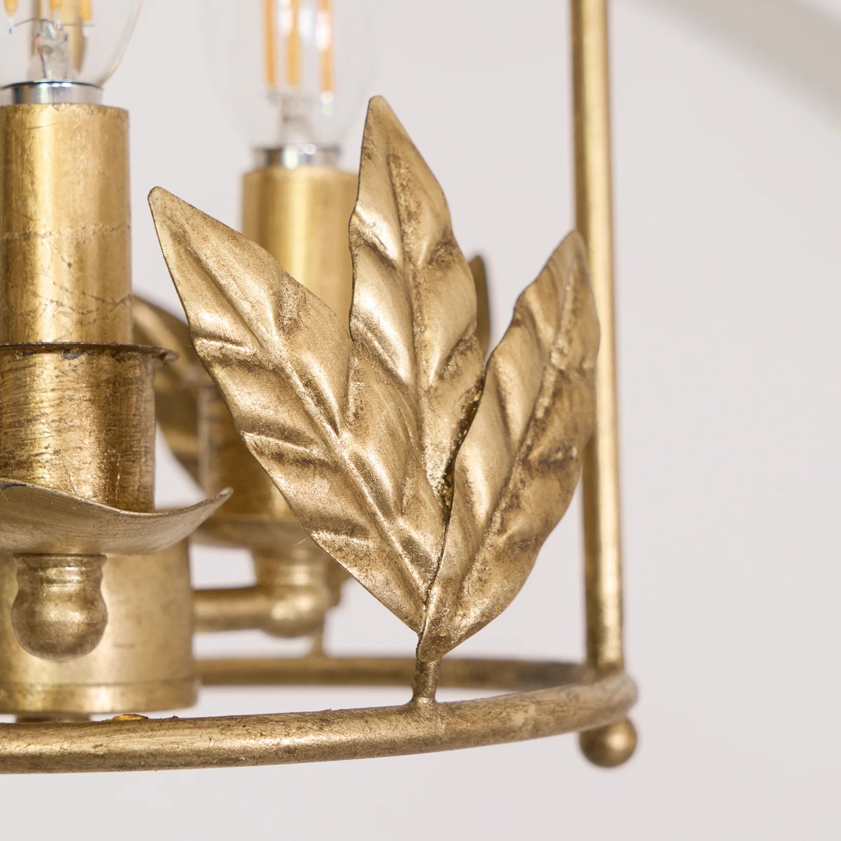 Silva Vintage Metal Bronze Gold Pendant Light Dining Room Bedroom