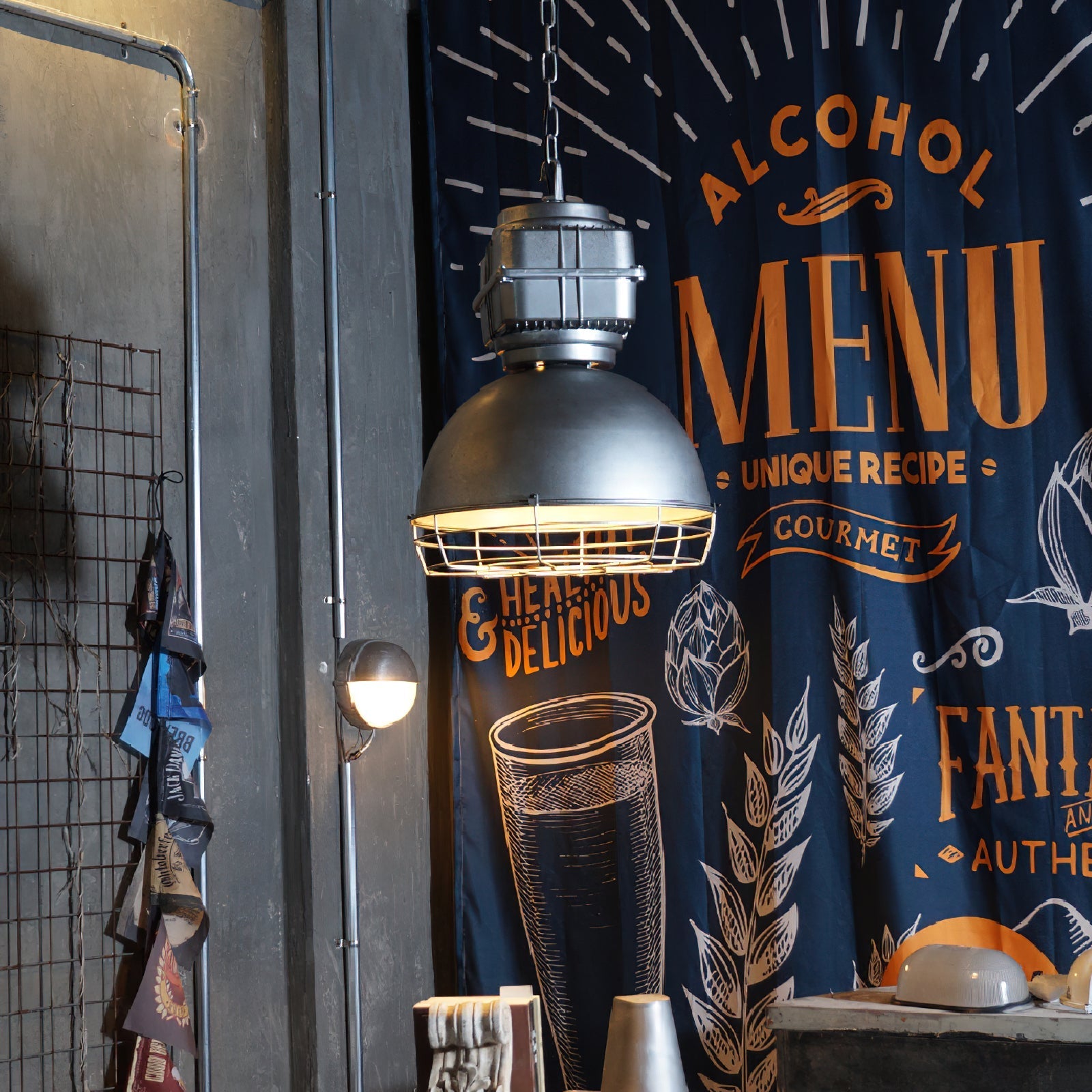 Astra Vintage Industrial Brilliant Metal Pendant Light - Lamp Copper