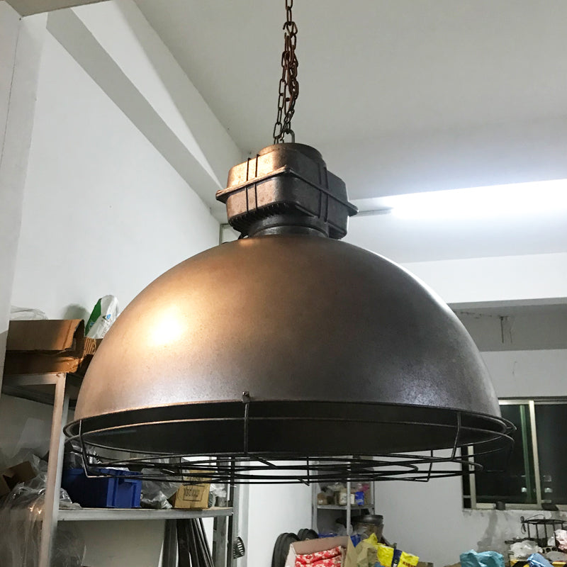 Astra Vintage Industrial Brilliant Metal Pendant Light - Lamp Copper