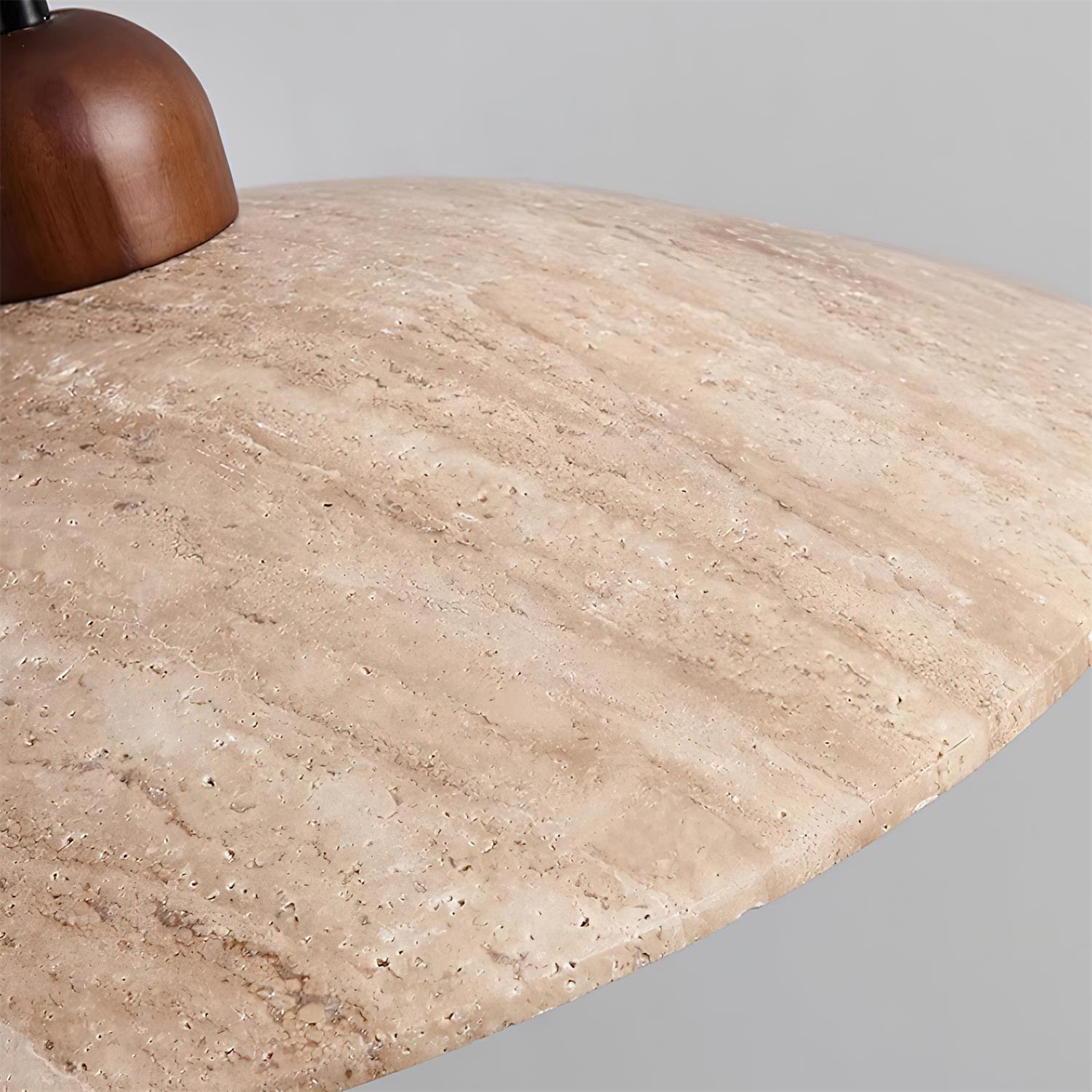 Ritta Pendant Lamp Travertine Minimalist - Letslighting