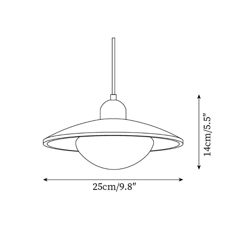 Ritta Pendant Lamp Travertine Minimalist - Letslighting