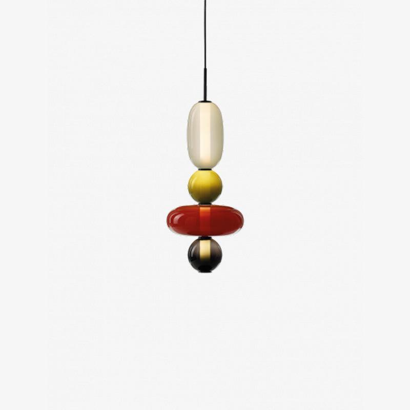 Candied Glass Combo Pendant Light - Blowlighting