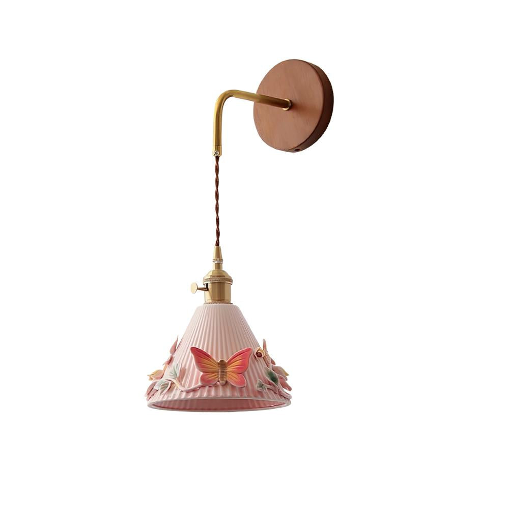 Butterfly Wall Lamp Glint Spring Garden Whimsy - Letslighting