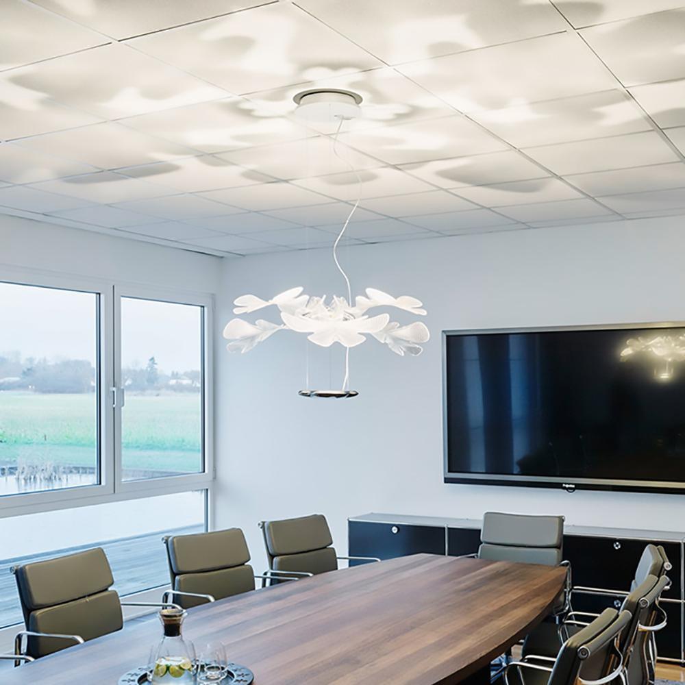 Solara Chandelier Suspension Clear Leaf - Letslighting