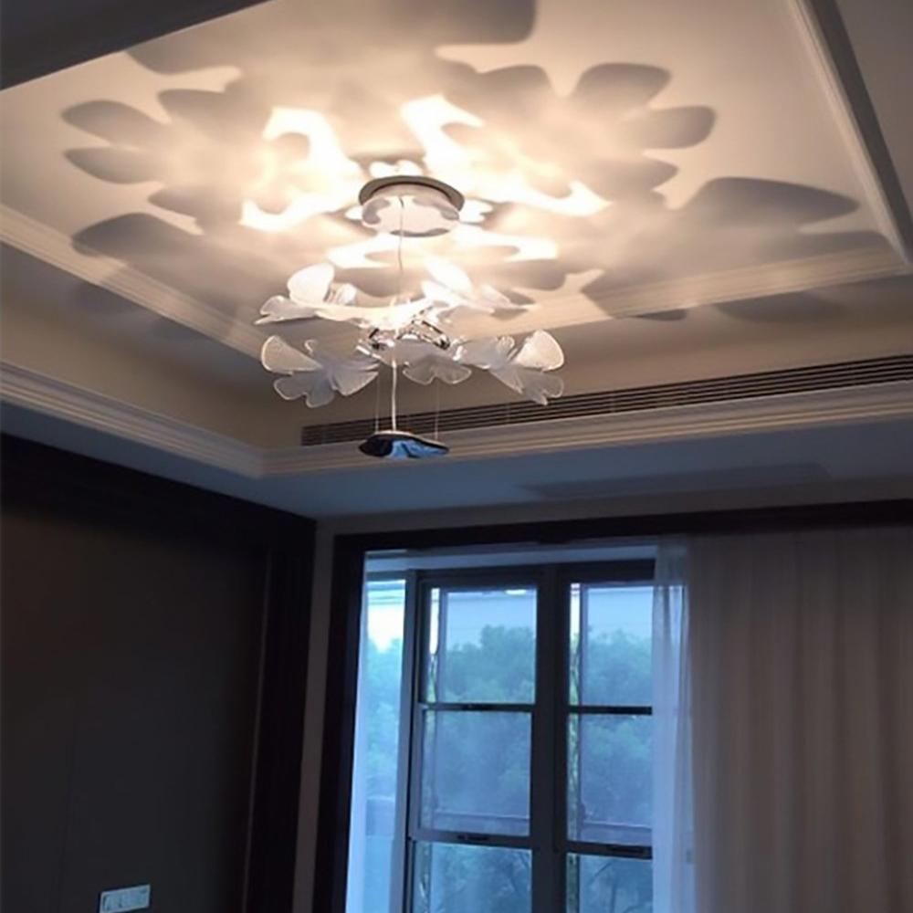 Solara Chandelier Suspension Clear Leaf - Letslighting