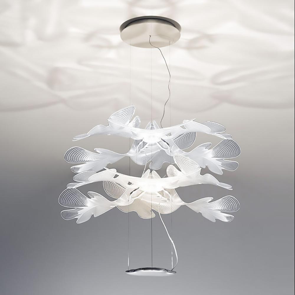 Solara Chandelier Suspension Clear Leaf - Letslighting
