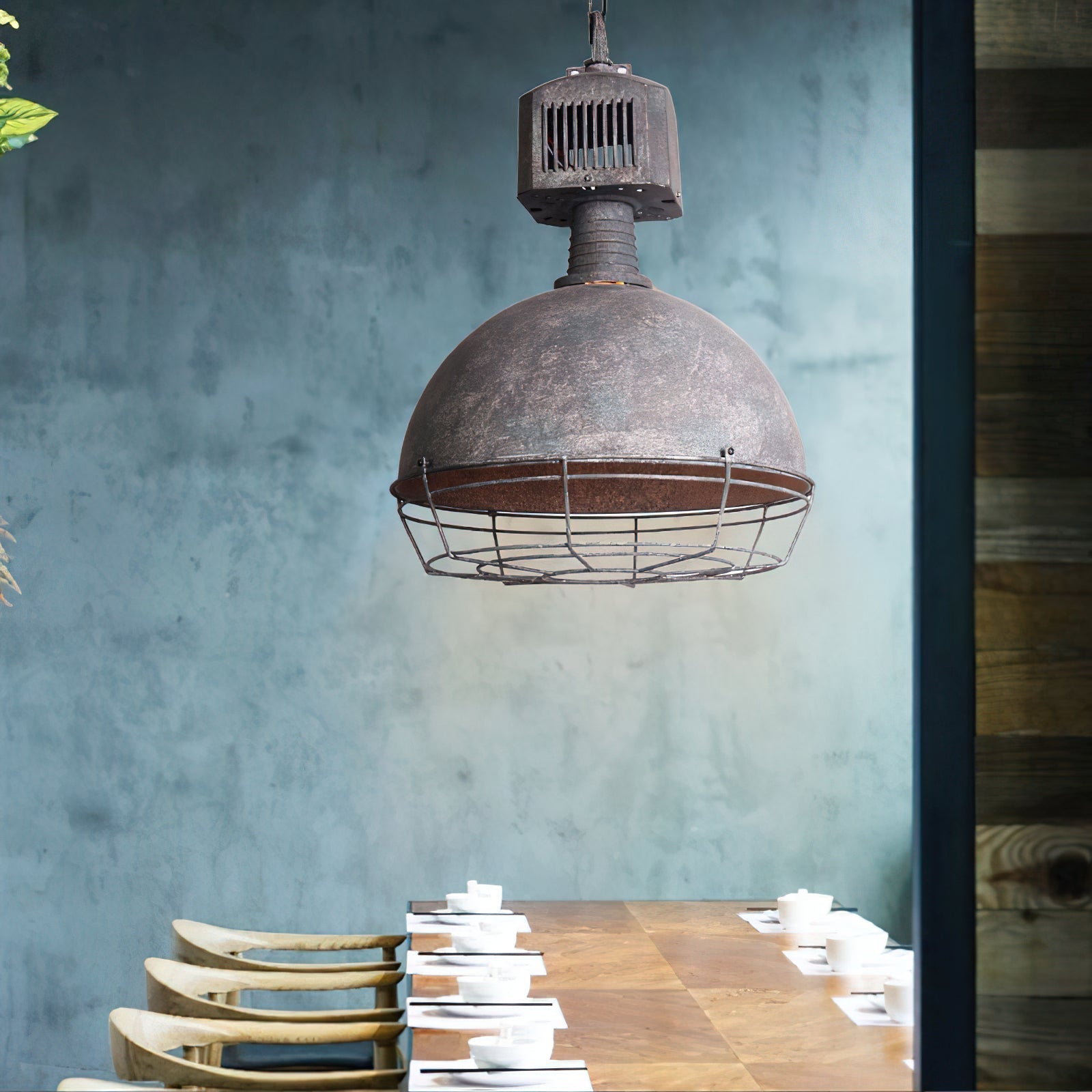 Urbanx Vintage Industrial Metal Pendant Light - Lamp Copper