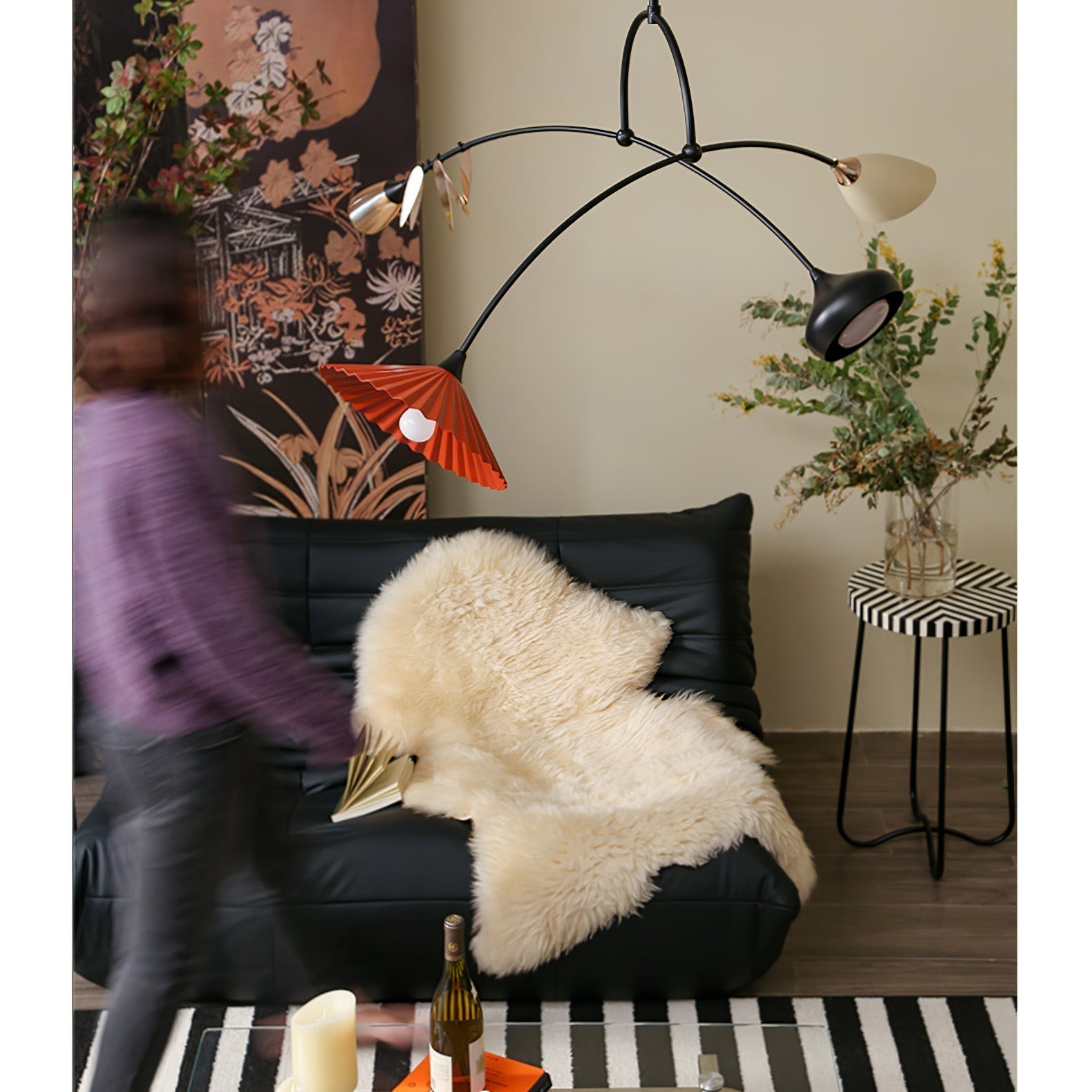 FloraCurv Glass Artisan Pendant Light - Blowlighting