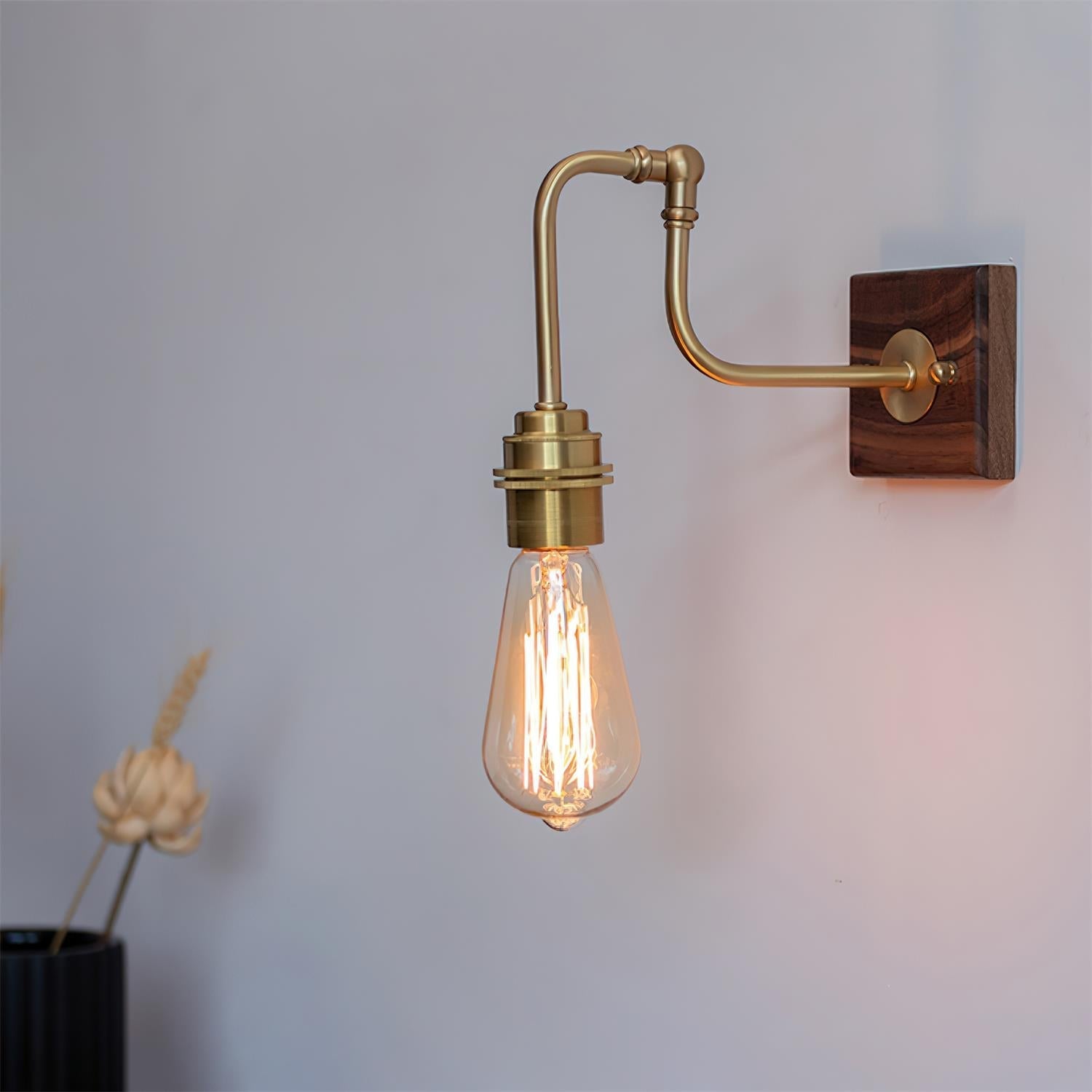 Calin Wall Light Industrial Rustic - Letslighting