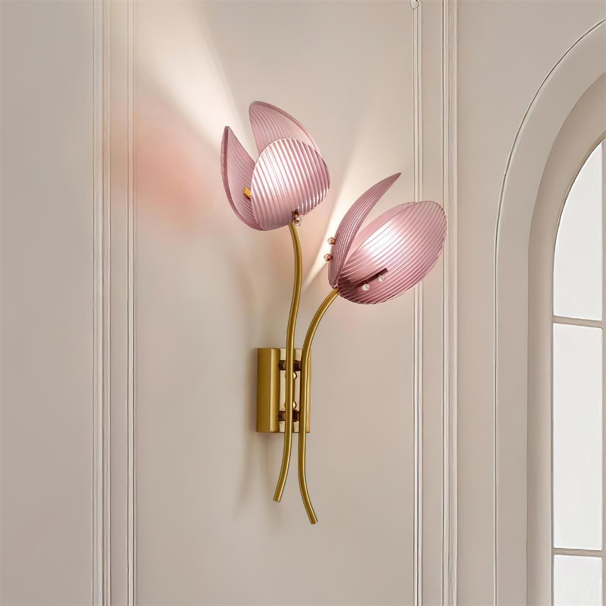 Calyssa Petal-Form Wall Lamp - Letslighting