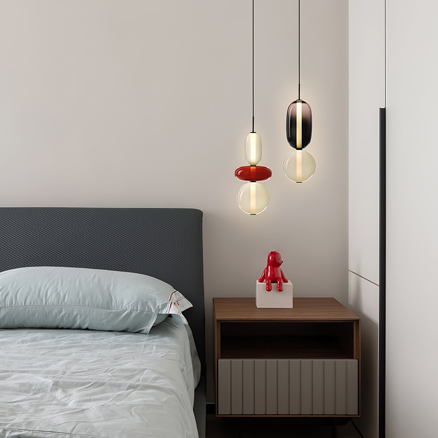 Candied Glass Combo Pendant Light - Blowlighting