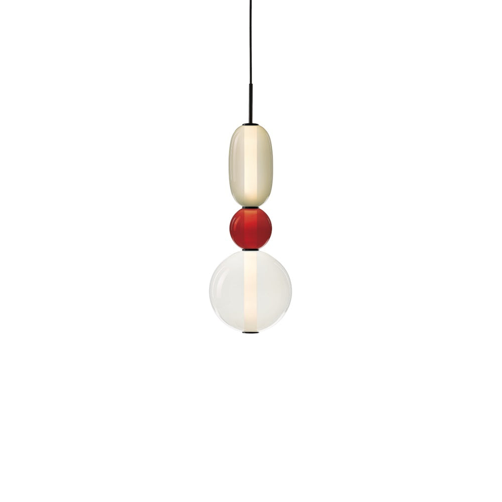Zodore Premium Art Stained Glass Pendant Lamp - Lamp Copper