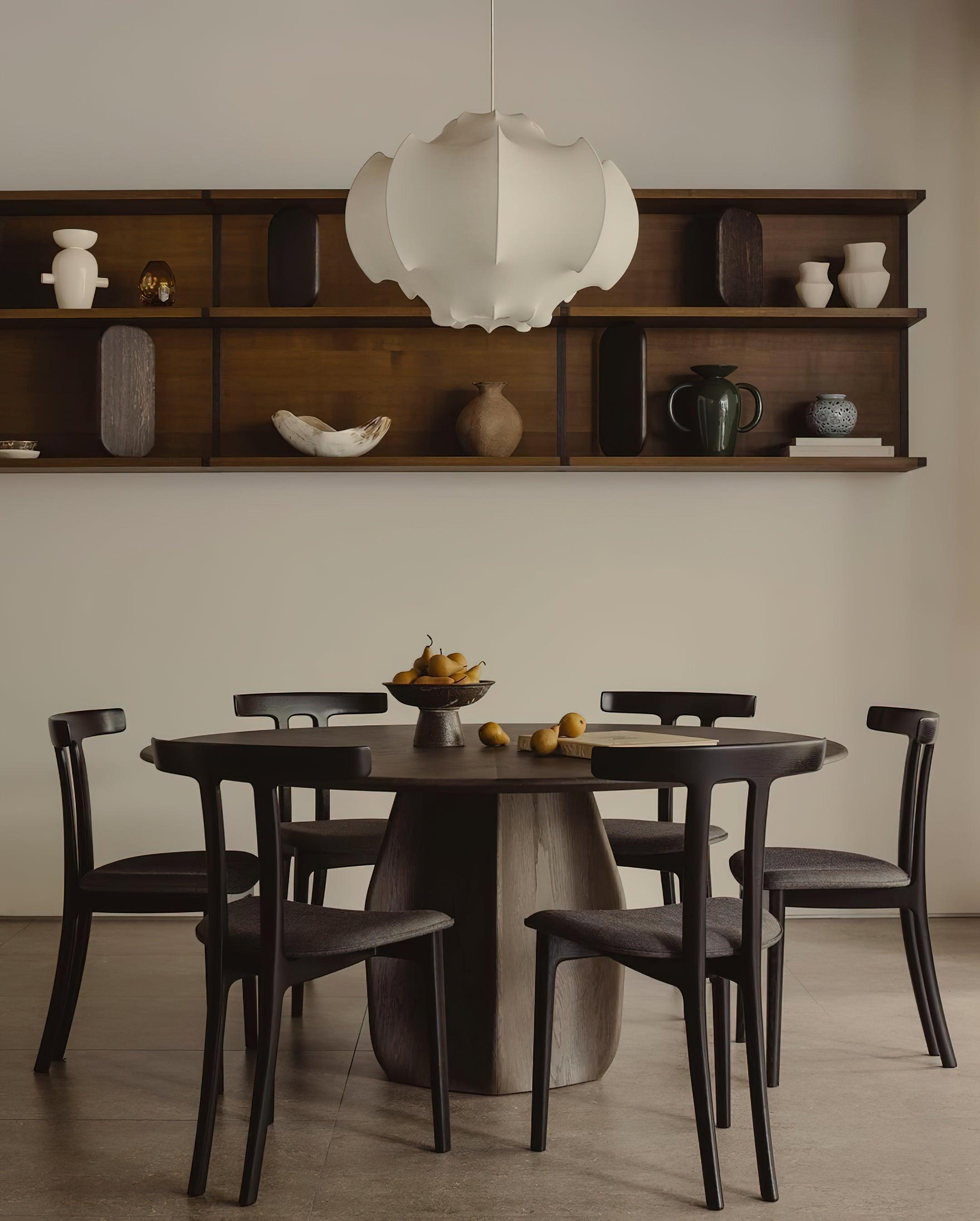 Skapa Pendant Lamp Soft Curved Pleated Shape - Letslighting