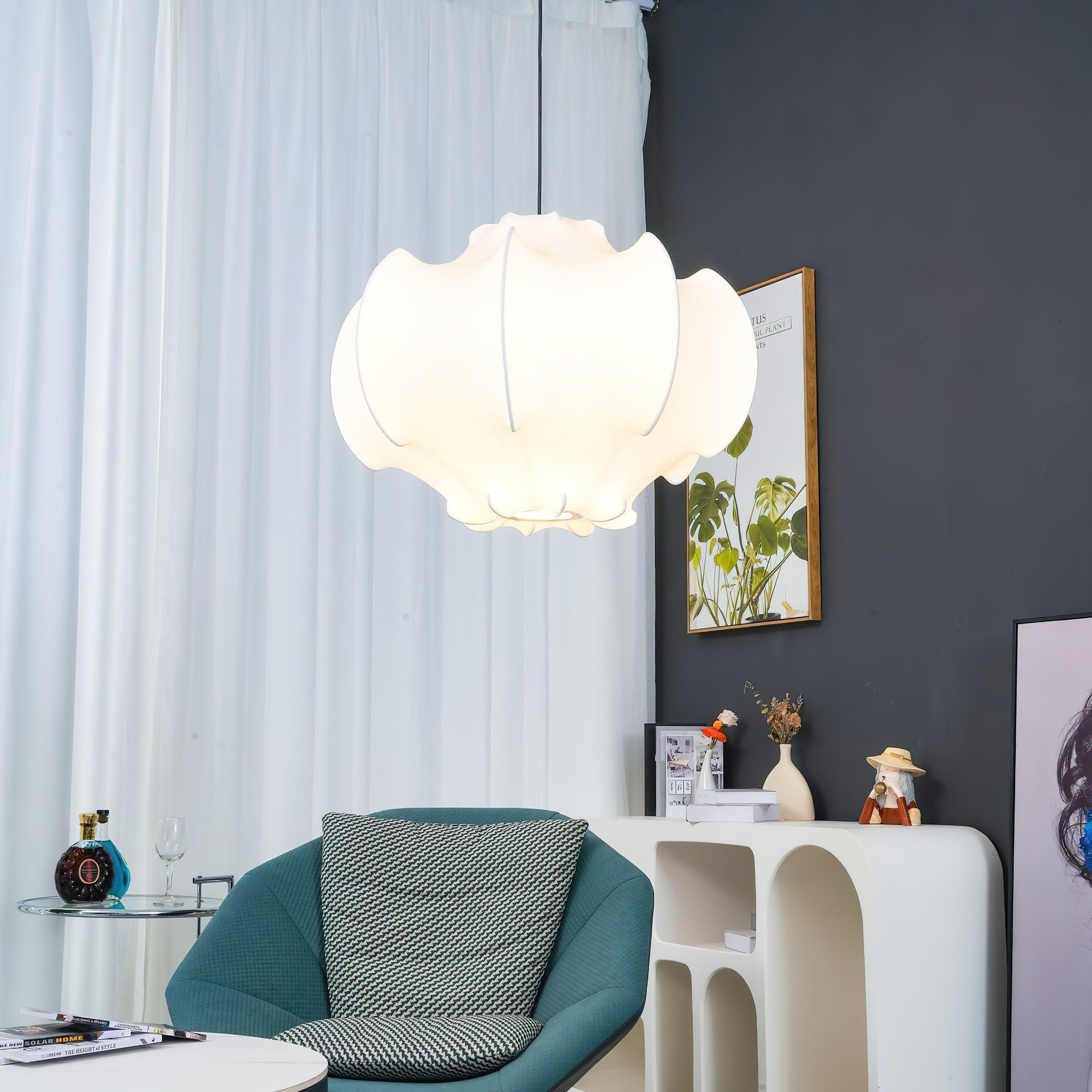 Skapa Pendant Lamp Soft Curved Pleated Shape - Letslighting