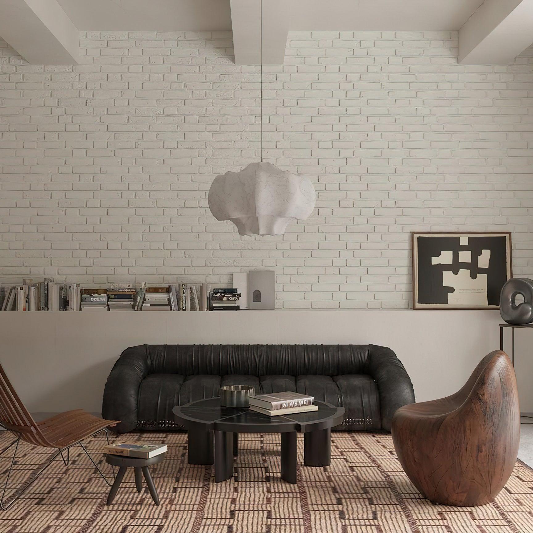Skapa Pendant Lamp Soft Curved Pleated Shape - Letslighting