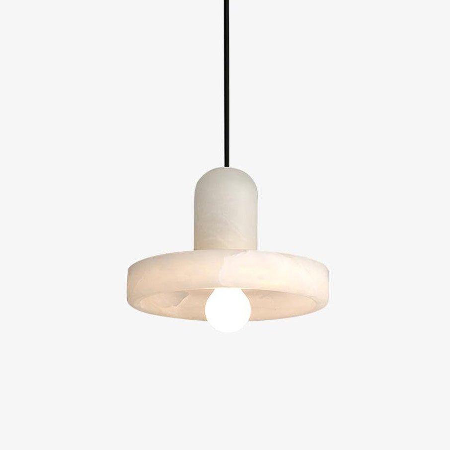 Lyvynos Stacked Alabaster Pendant Light - Blowlighting