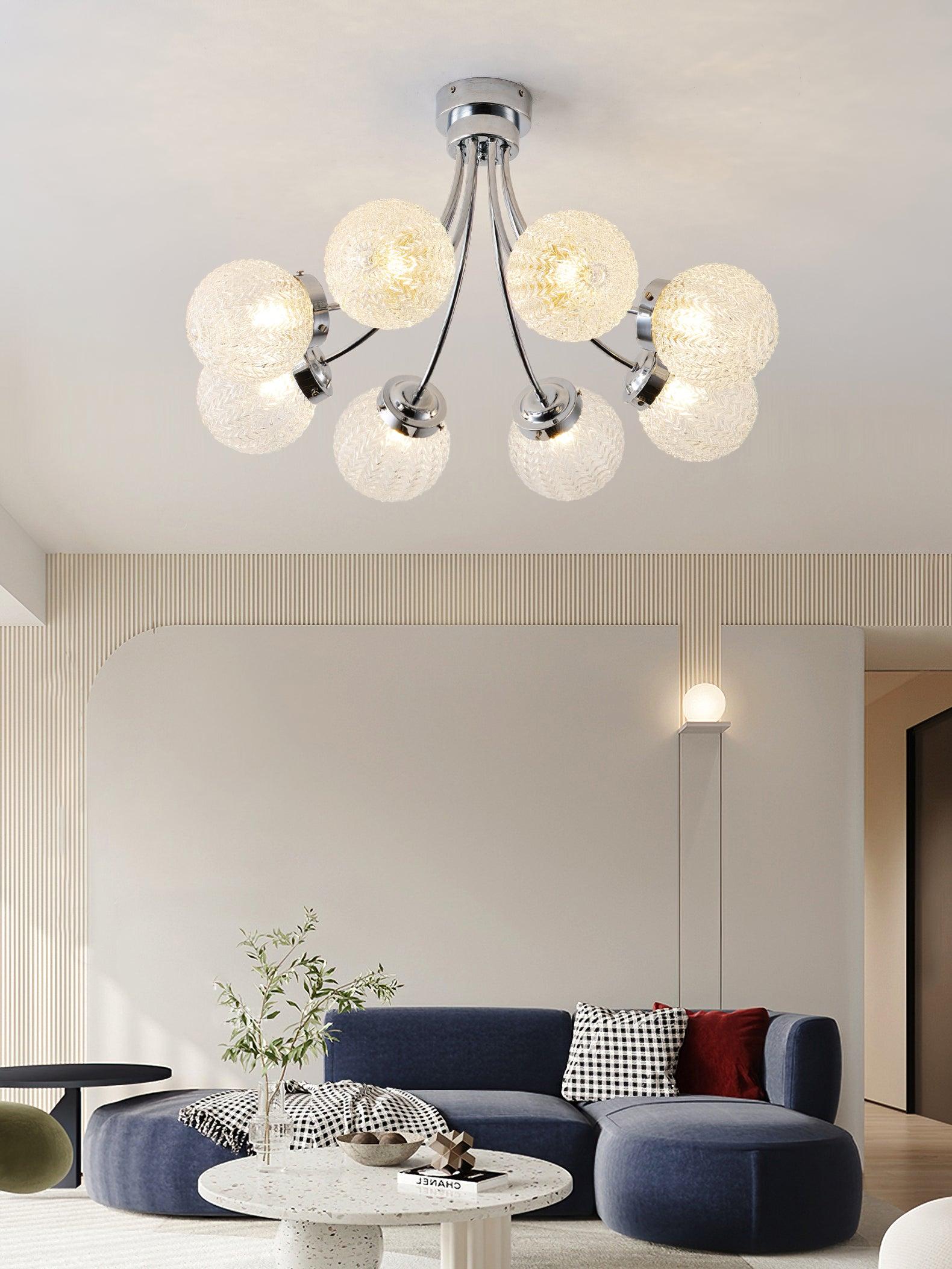Carved Glass Ceiling Lamp - Blowlighting