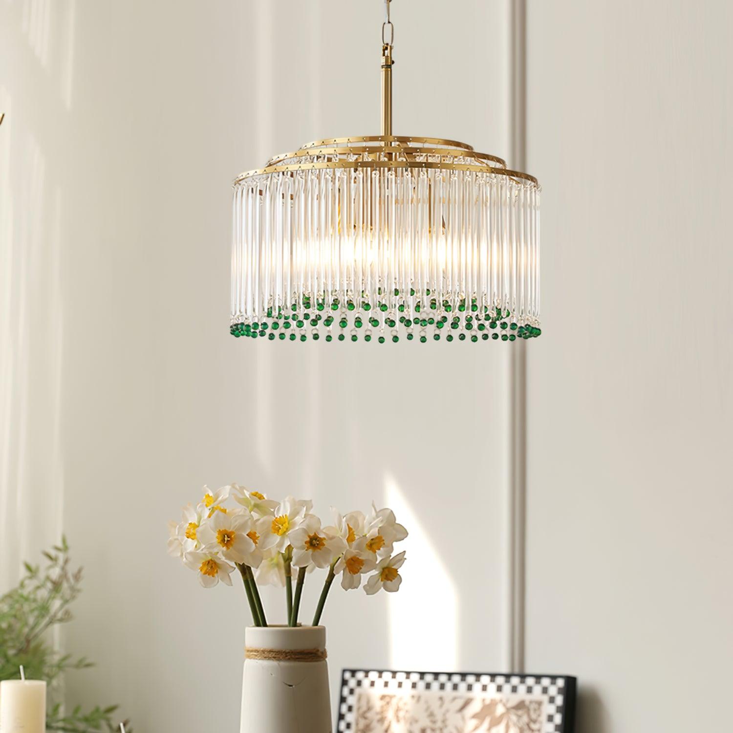 Ulcarir Postmodern Luxury Metal Glass Chandelier - Blowlighting