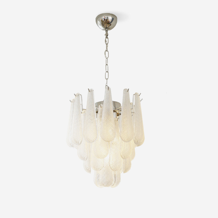 Case Chandelier Glass Droplet Cascade - Letslighting