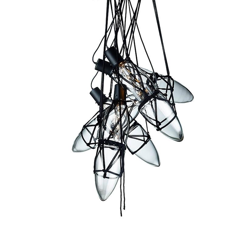 Castaway Bottle Glass Pendant Lamp - Blowlighting
