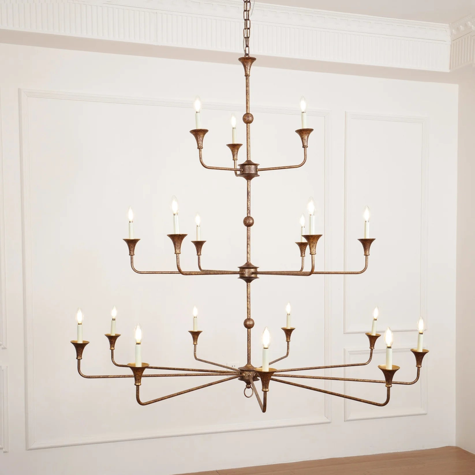 Silva Vintage Metal Pyrite Bronze Pendant Light Dining Room Bedroom