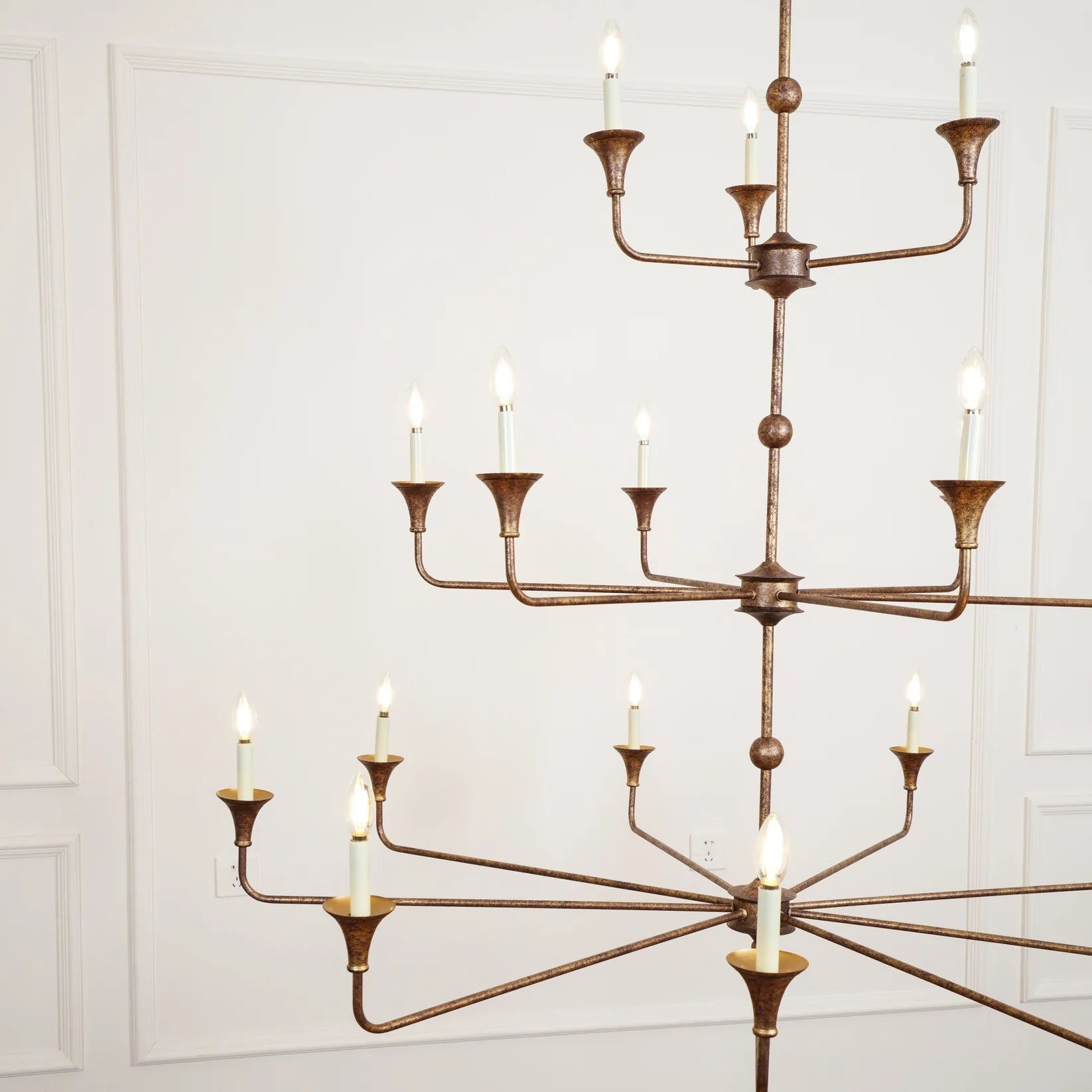 Silva Vintage Metal Pyrite Bronze Pendant Light Dining Room Bedroom