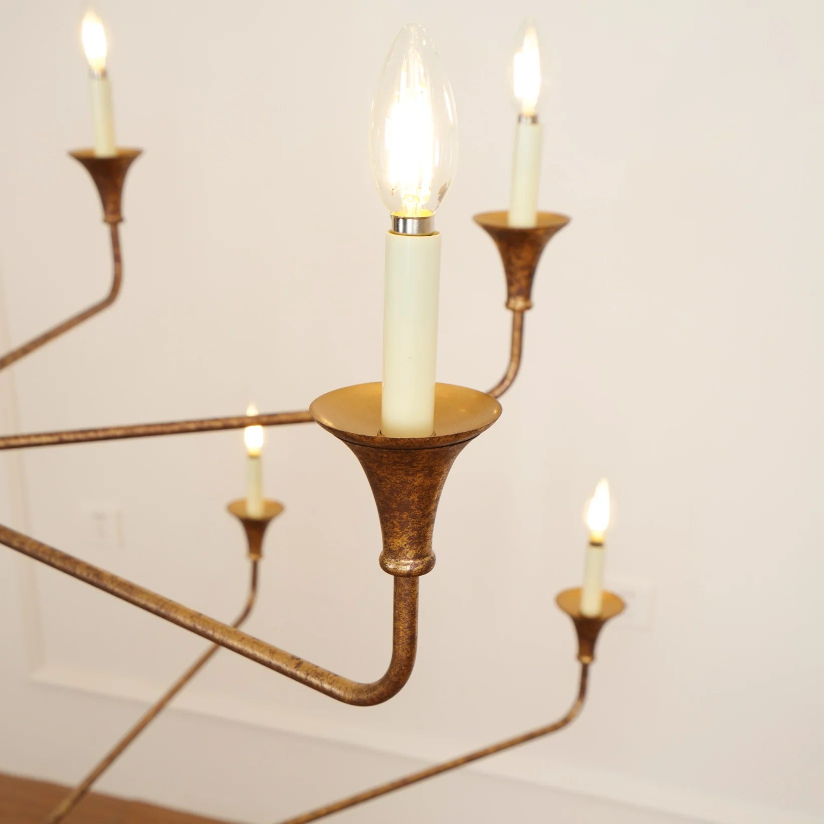 Silva Vintage Metal Pyrite Bronze Pendant Light Dining Room Bedroom