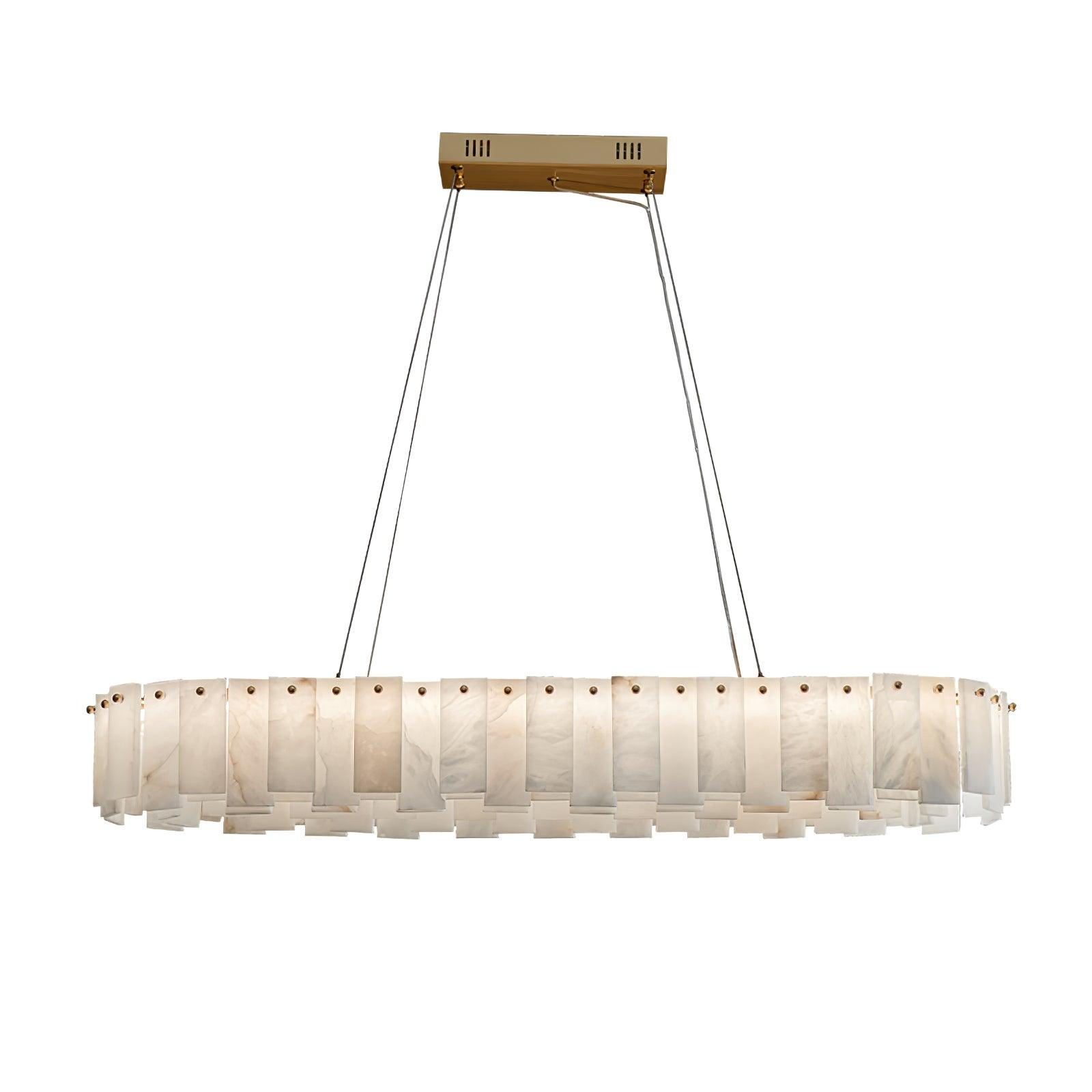 Vodore Alabaster Pendant Light Chandelier - Letslighting