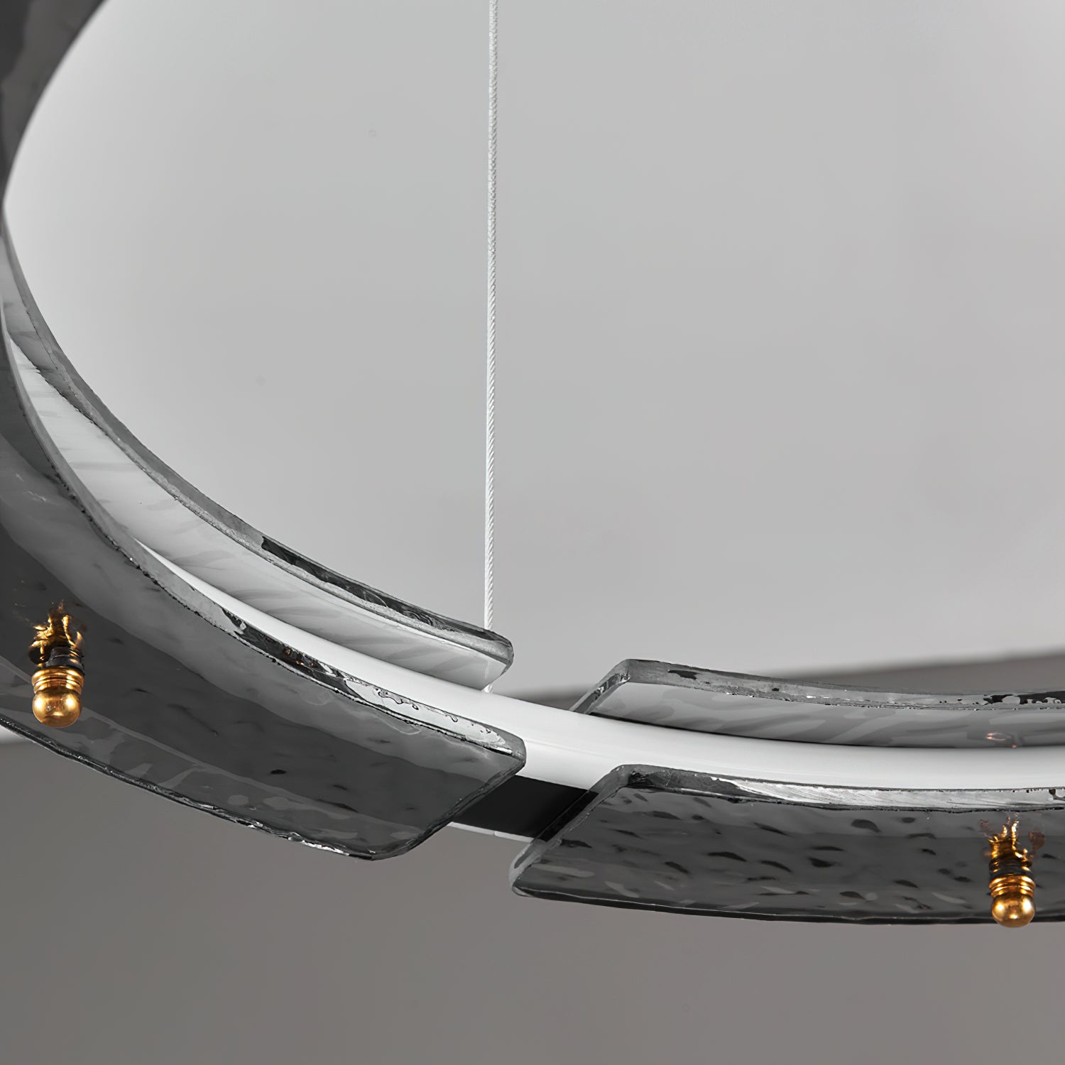 Lunara Dual-Ring Crystal Chandelier - Blowlighting